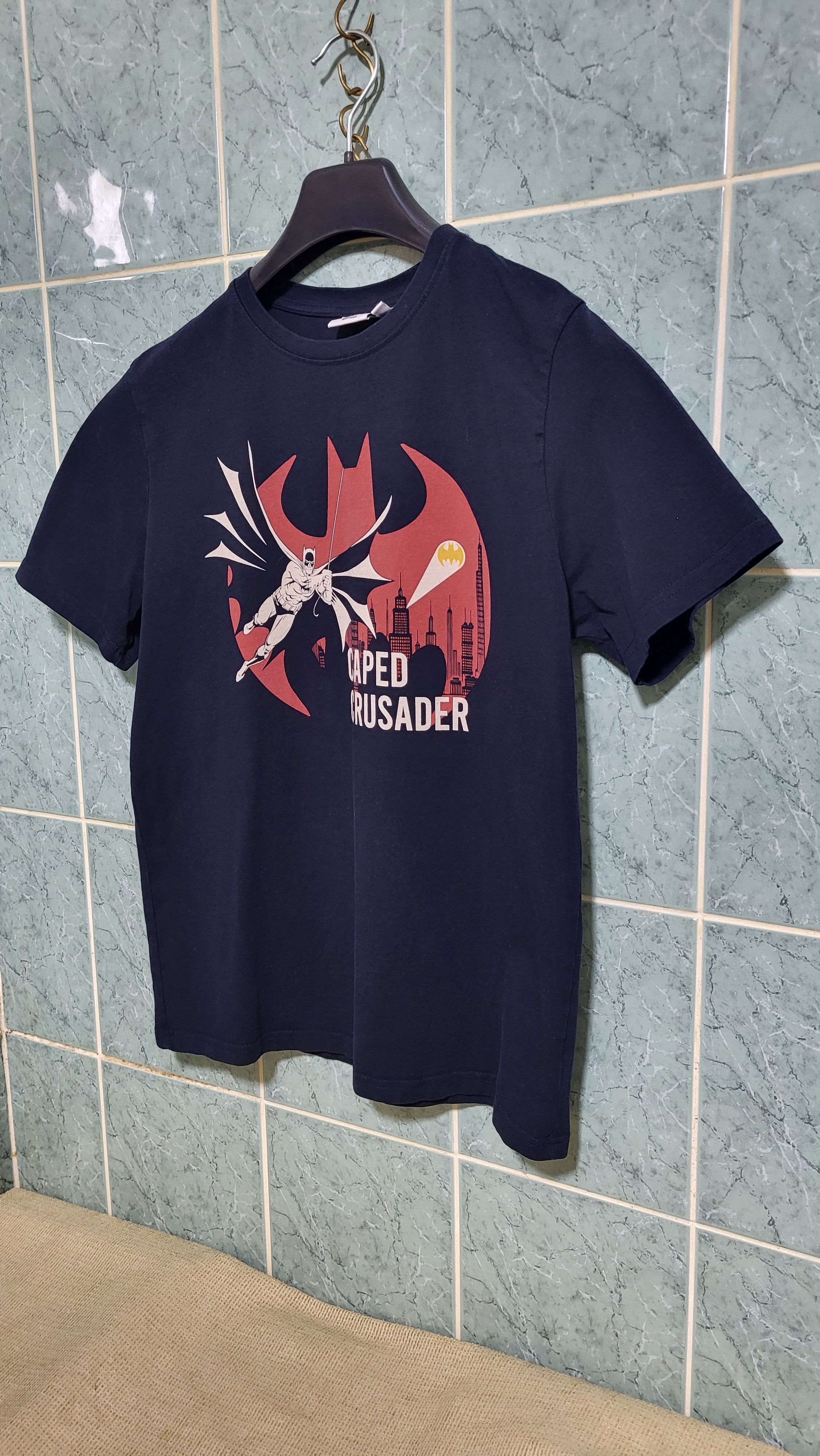 DC Comics Batman big logo movie T-shirt size M Size US M / EU 48-50 / 2 - 3 Thumbnail