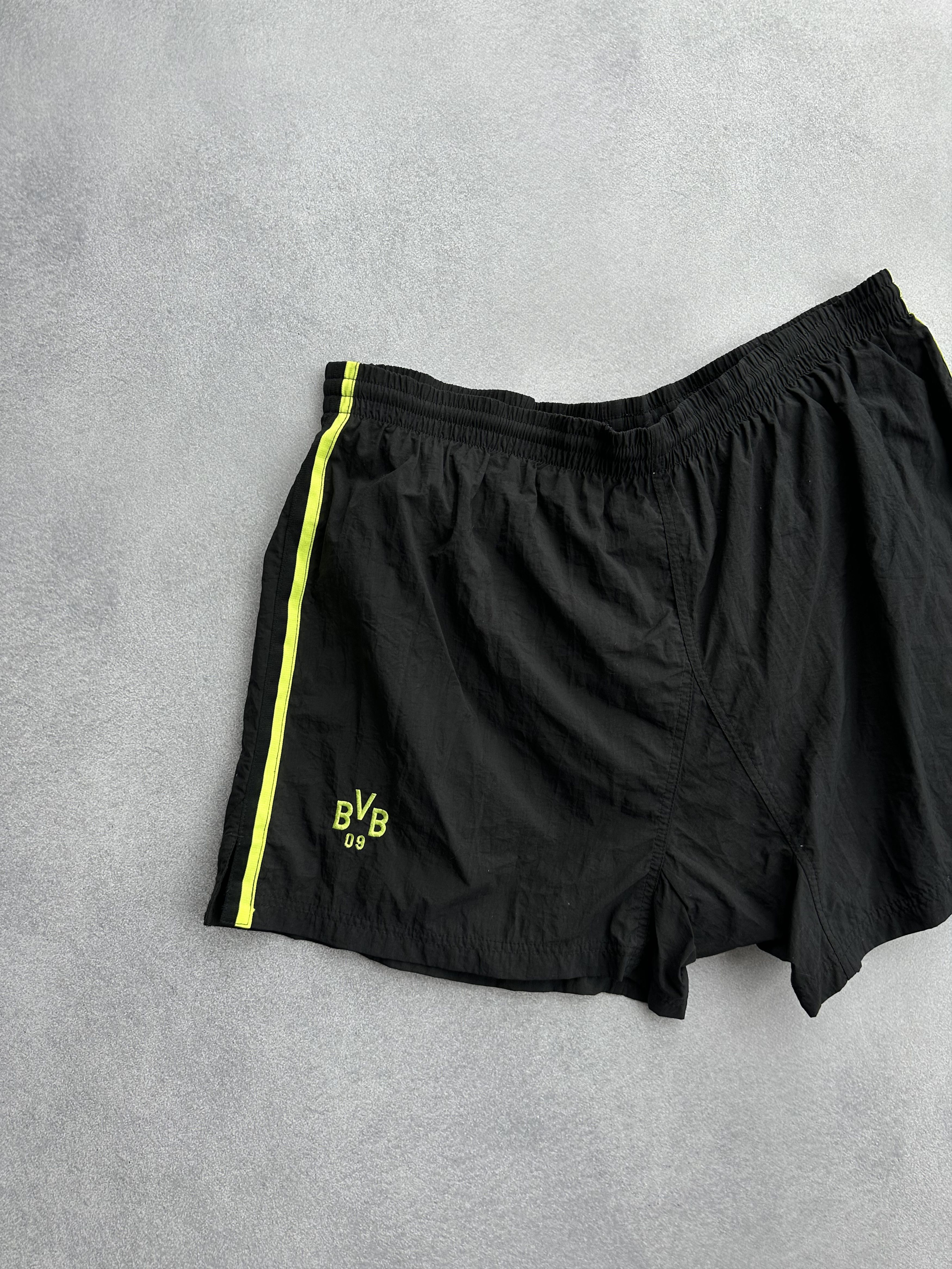 Nike × Vintage Vintage Nike Premier Borussia Dortmund 90s Football Shorts Size US 36 / EU 52 - 3 Thumbnail