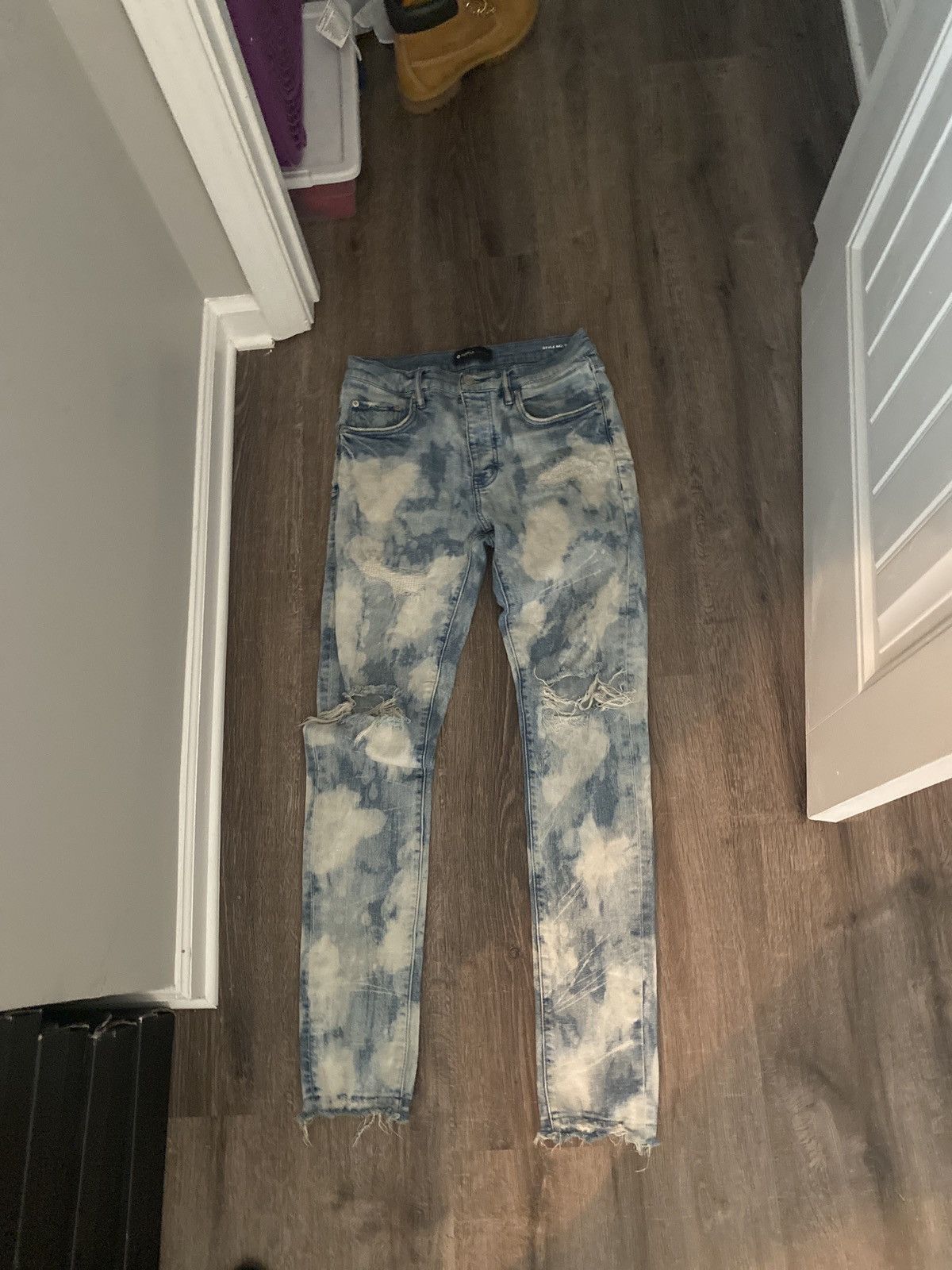 Purple Brand Purple jeans washed Size US 29 - 1 Thumbnail