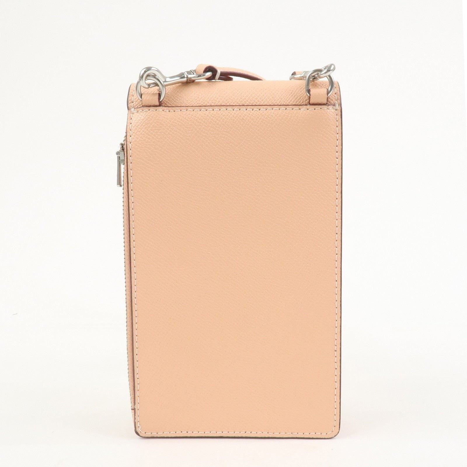 Coach Coach Saffiano Crossbody Bag Pink Size ONE SIZE - 2 Thumbnail