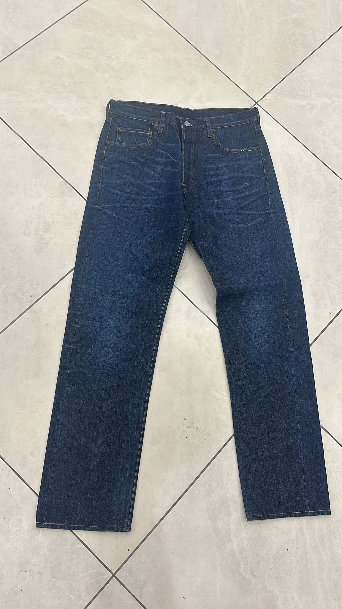 Levi's Vintage Clothing LVC Levi's Vintage Clothing 1947 501XX BigE Selvedge Jeans Size US 32 / EU 48 - 2 Thumbnail