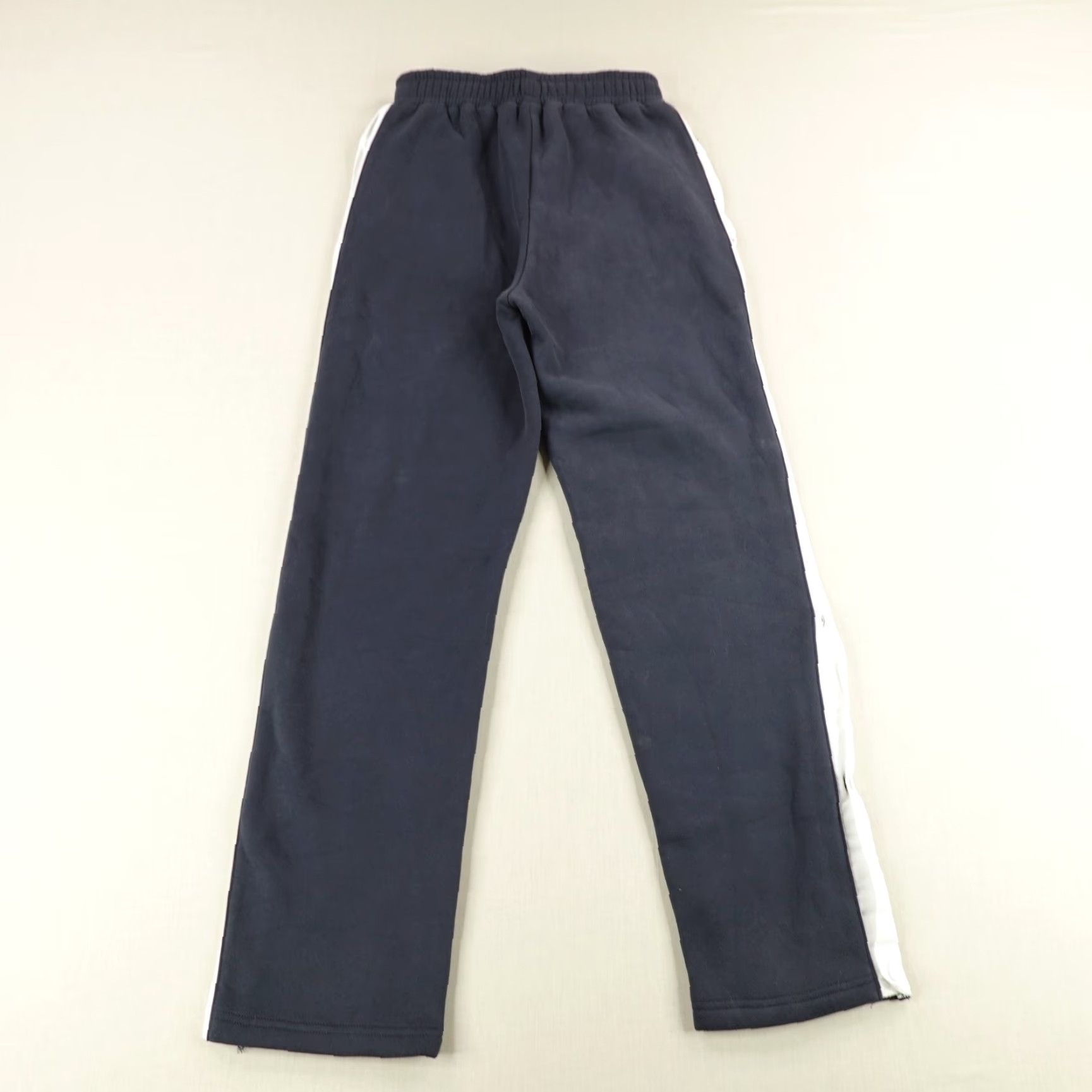 Vintage YLLW Brand The Label Pants Womens Small Blue White Snap Up Sweats NEW Size 28" / US 6 / IT 42 - 5 Thumbnail