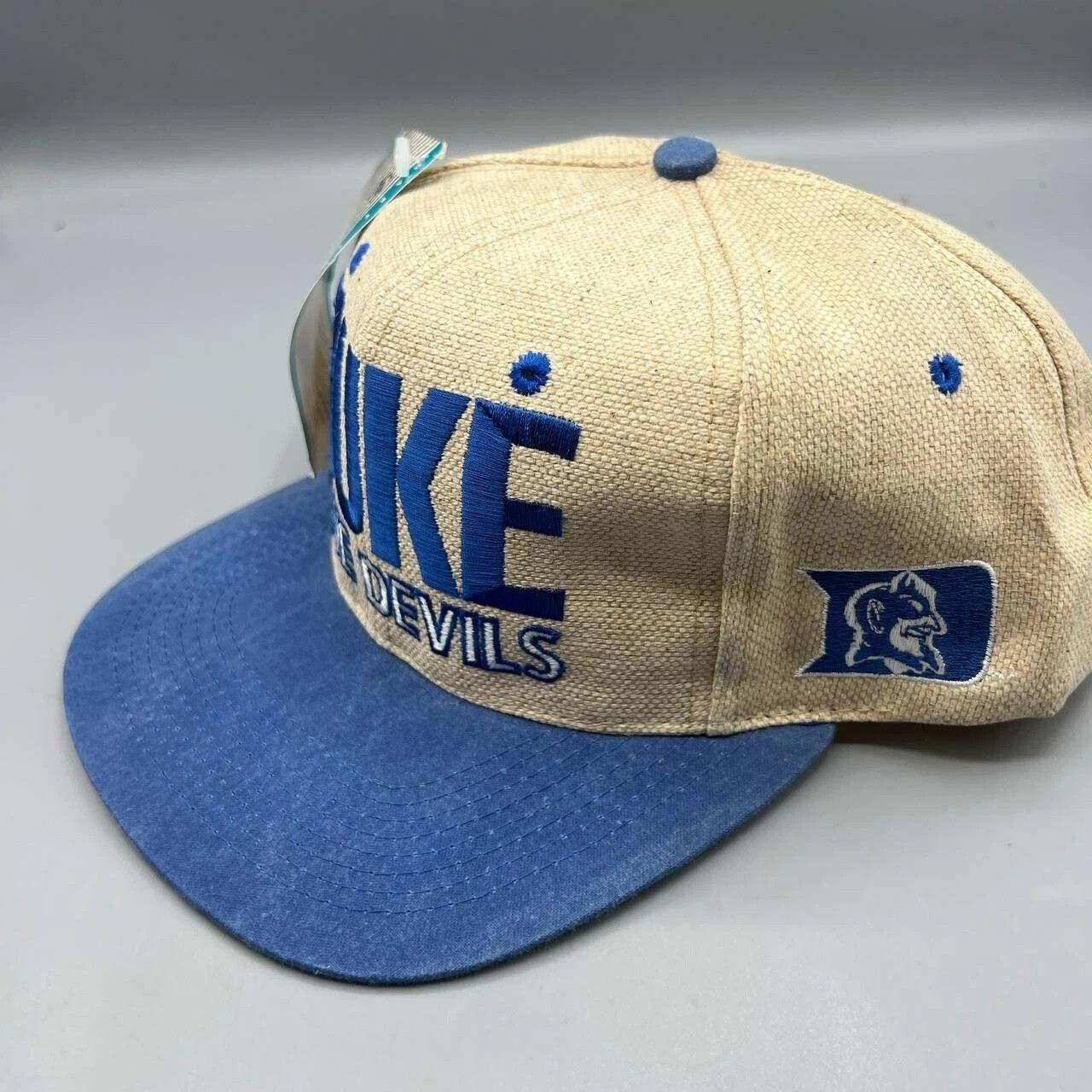 Signatures × Vintage Duke Blue Devils Hat Men Signatures NCAA Snap Back Cap New Size ONE SIZE - 8 Thumbnail