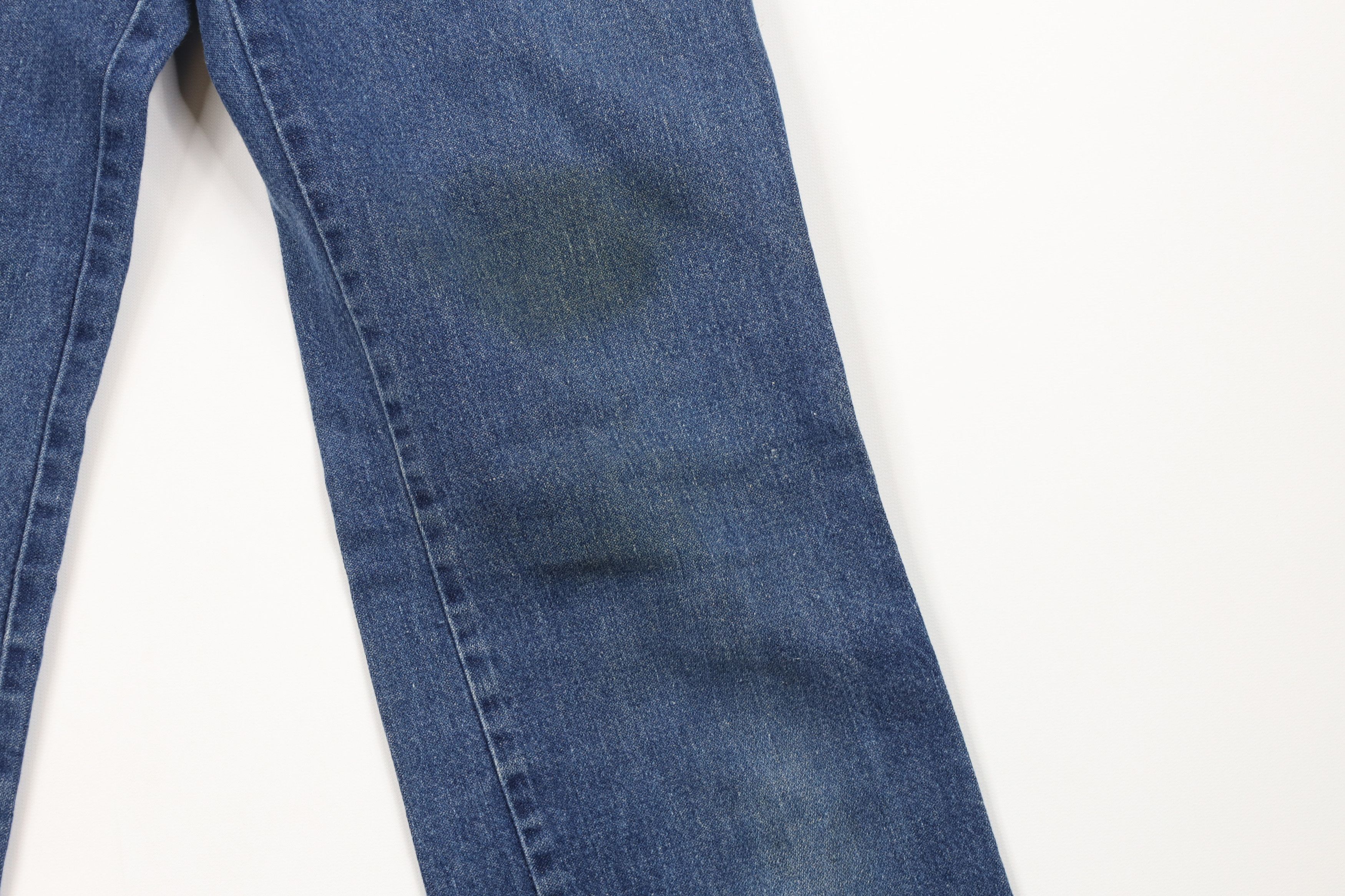Vintage × Wrangler Vintage 70s Wrangler Wide Leg Bell Bottoms Denim Jeans USA Size 28" / US 6 / IT 42 - 5 Thumbnail