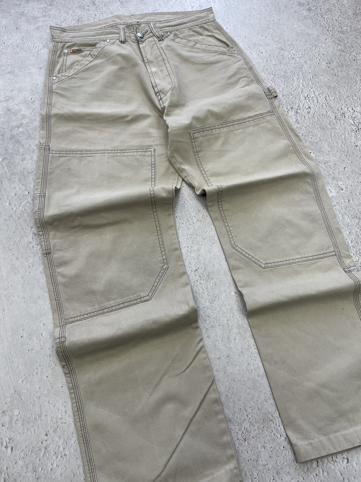 Diesel Diesel retro work pants baggy fit workwear carhartt style Size US 31 - 3 Thumbnail