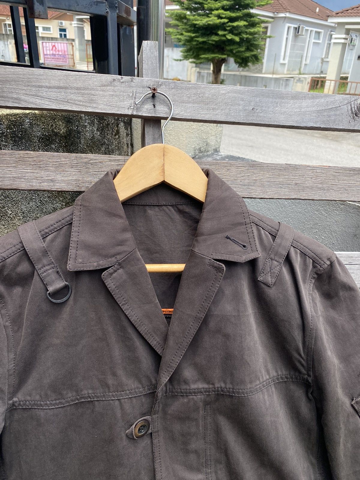Japanese Brand 🔥 Rare 🔥 Vintage 291295 Homme Utility Pocket Jacket Size US L / EU 52-54 / 3 - 6 Thumbnail
