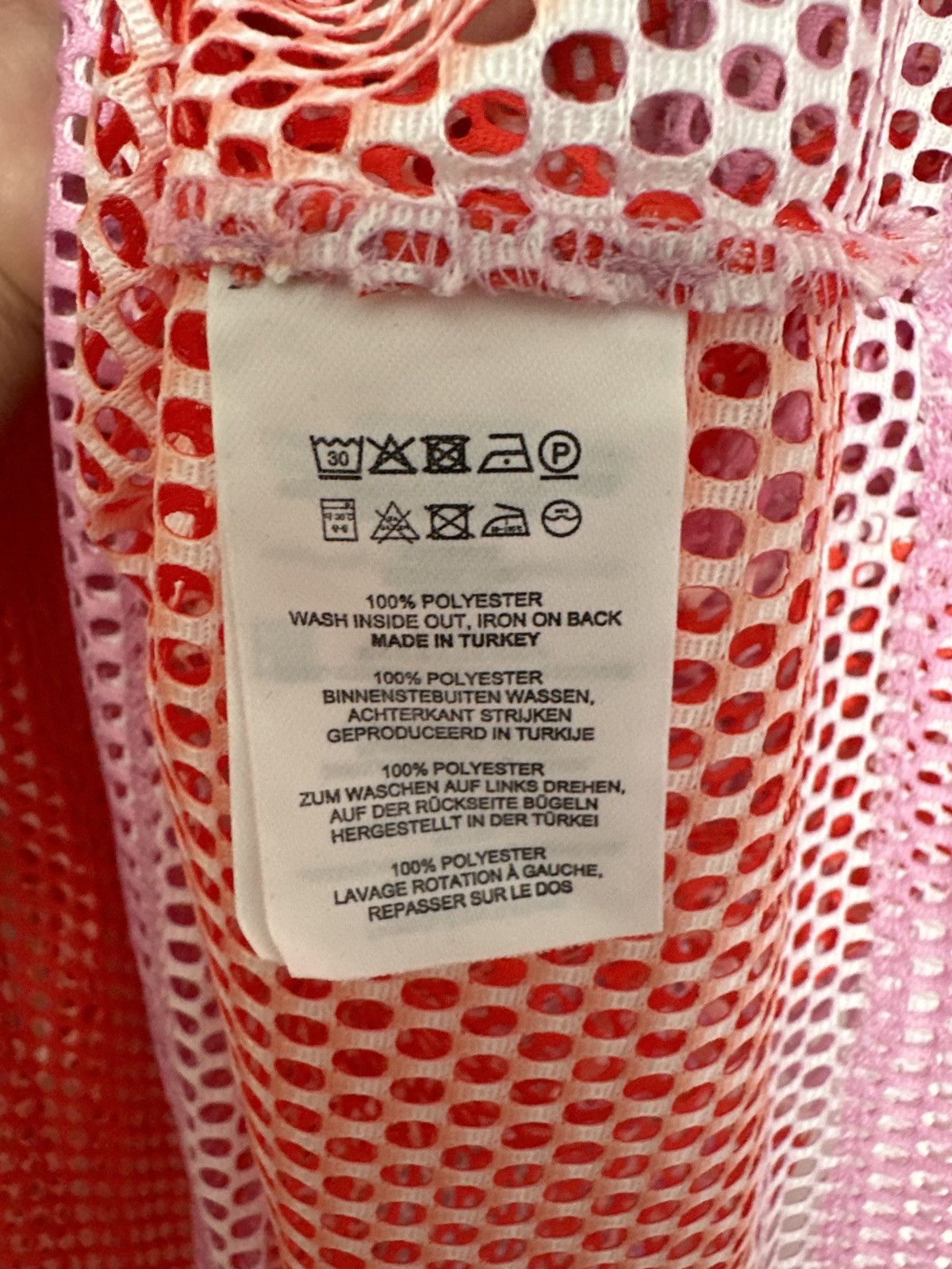 Dries Van Noten Dries Van Noten Oversized Hegland Mesh Jersey Size US L / EU 52-54 / 3 - 4 Thumbnail