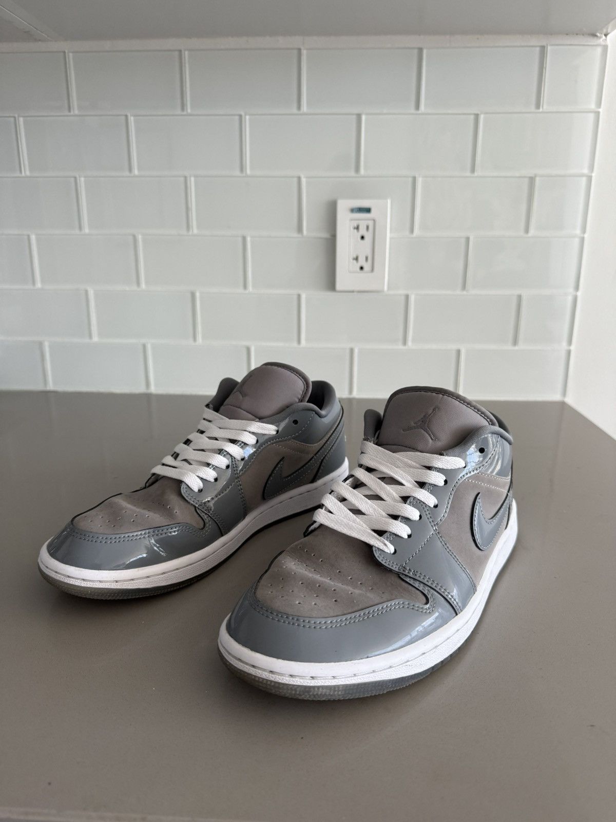 Nike Nike Air Jordan 1 Low “Wolf Grey” — Size 8 (Men’s) Size US 8 / EU 41 - 1 Thumbnail