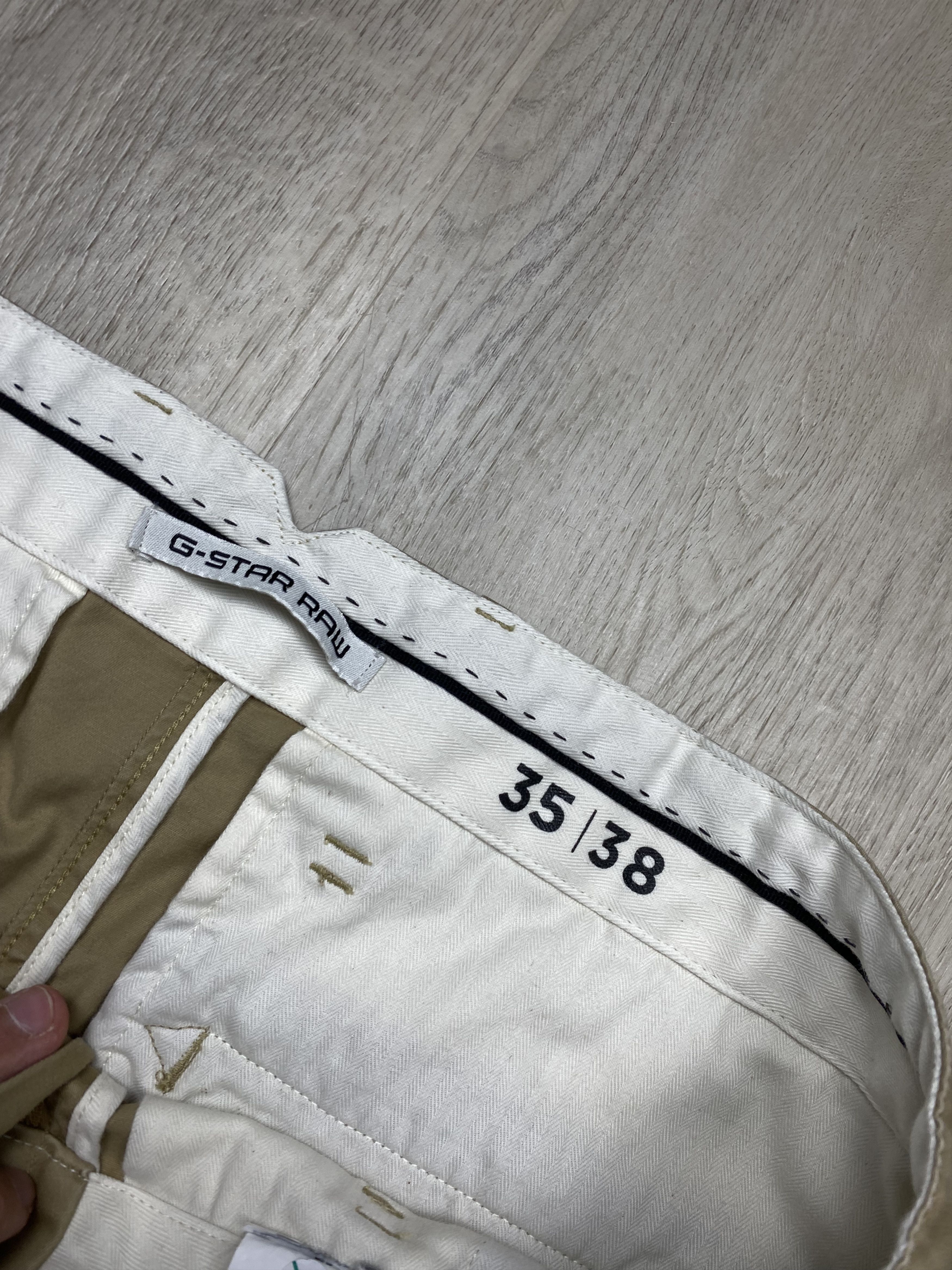 G-Star G Star Raw Vintage Mens Chino Pants Y2K Size US 35 - 4 Thumbnail