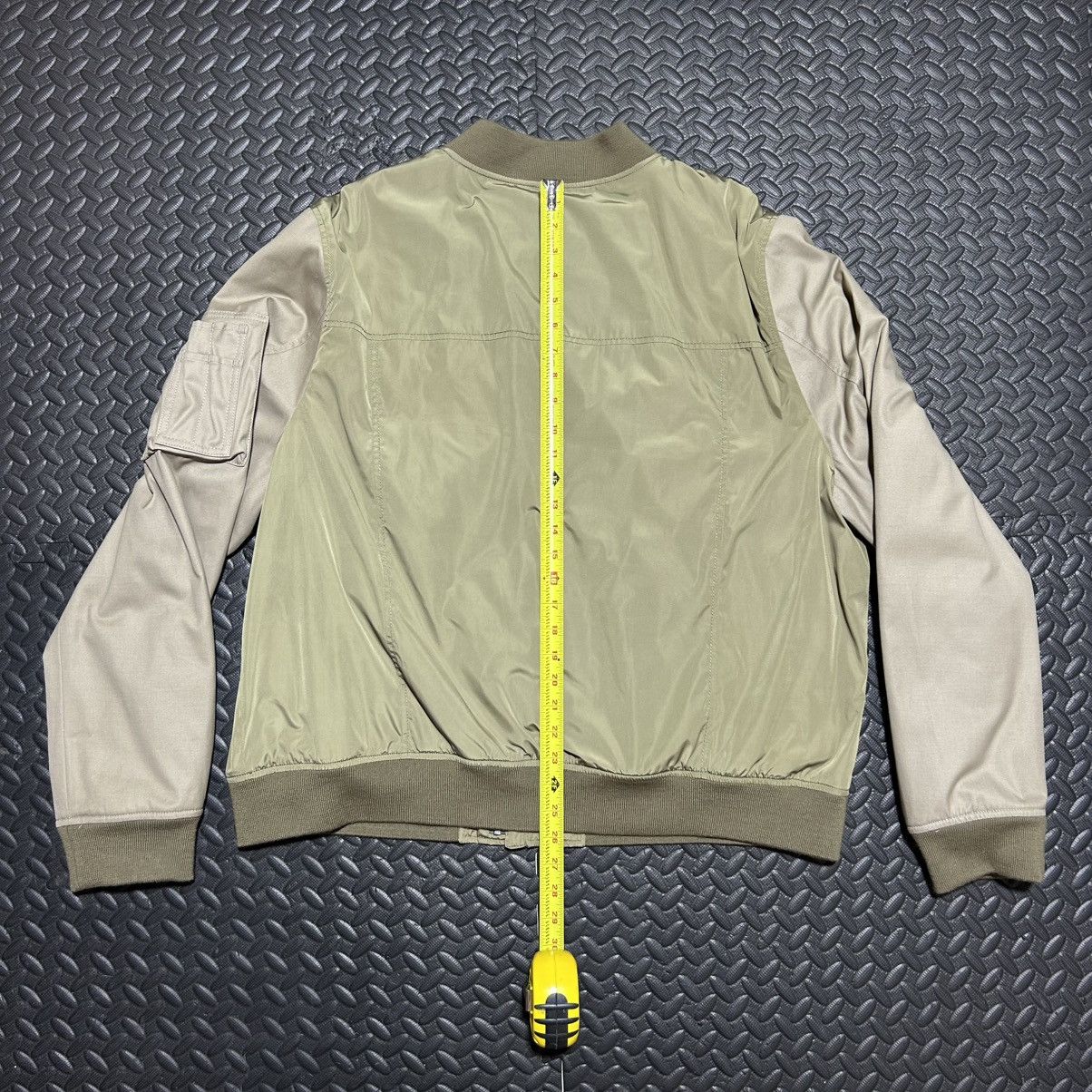 Express Express Military Bomber Style Jacket Olive Green Mens 2XL Size US XXL / EU 58 / 5 - 17 Thumbnail