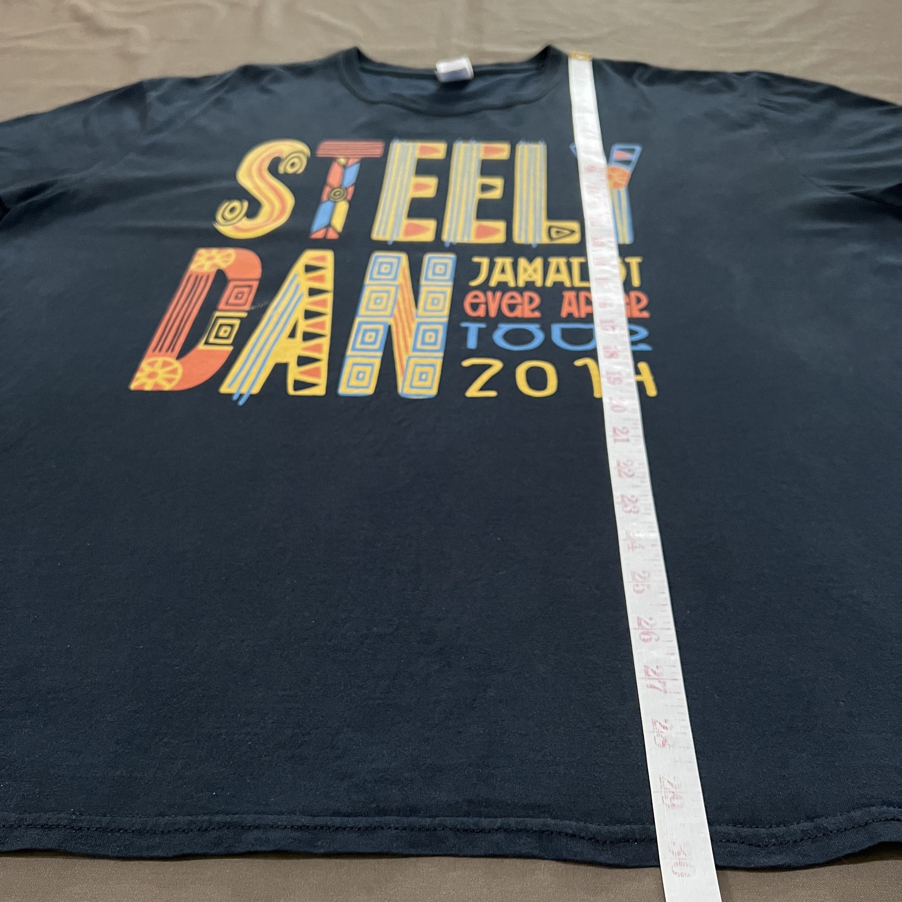Band Tees 2014 Steely Dan Jamalot Promo Tour Tee 2XL Size US XXL / EU 58 / 5 - 9 Thumbnail
