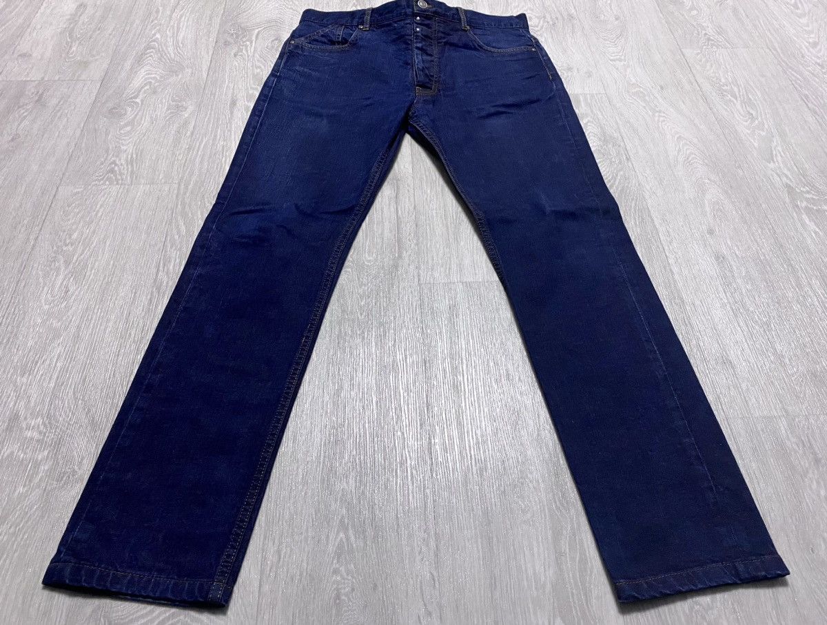 Maison Margiela Maison Martin Margiela ‘14 Main 10 Line Navy Slim Jean Denim Size US 34 / EU 50 - 4 Thumbnail