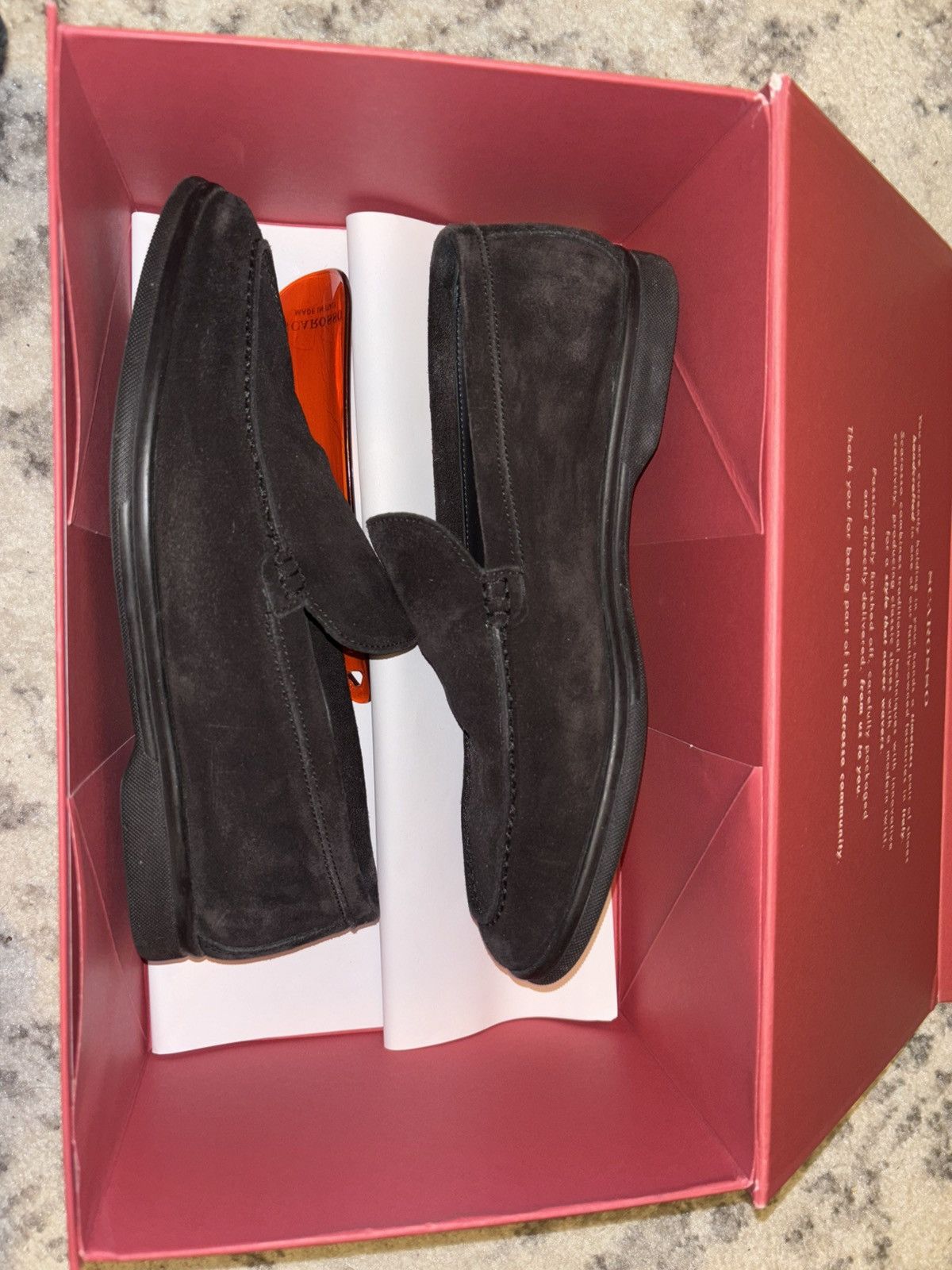 Loro Piana SCAROSSO Italian suede loafers Size US 7 / EU 40 - 1 Thumbnail