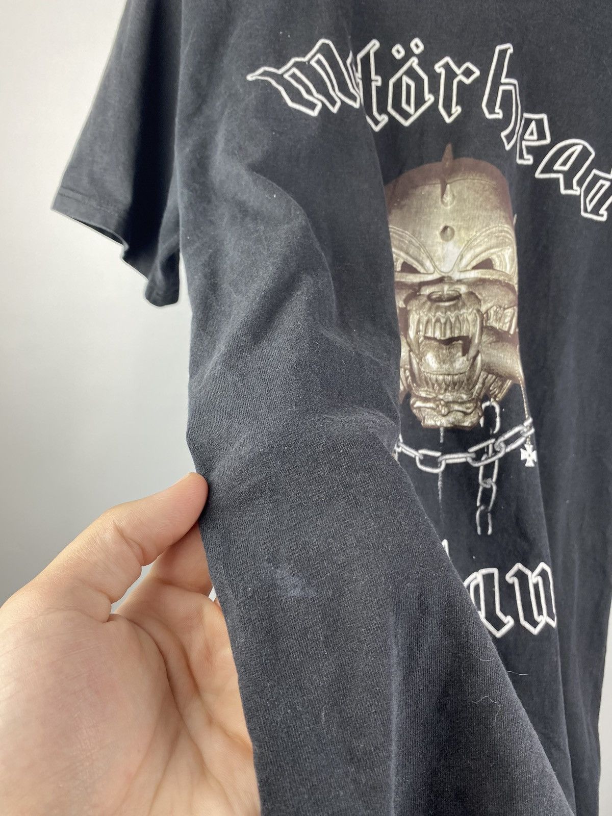 Band Tees × Vintage 🔥VNTG Motorhead England T-Shirt Warpig Black Metal Rock Band Size US L / EU 52-54 / 3 - 9 Thumbnail