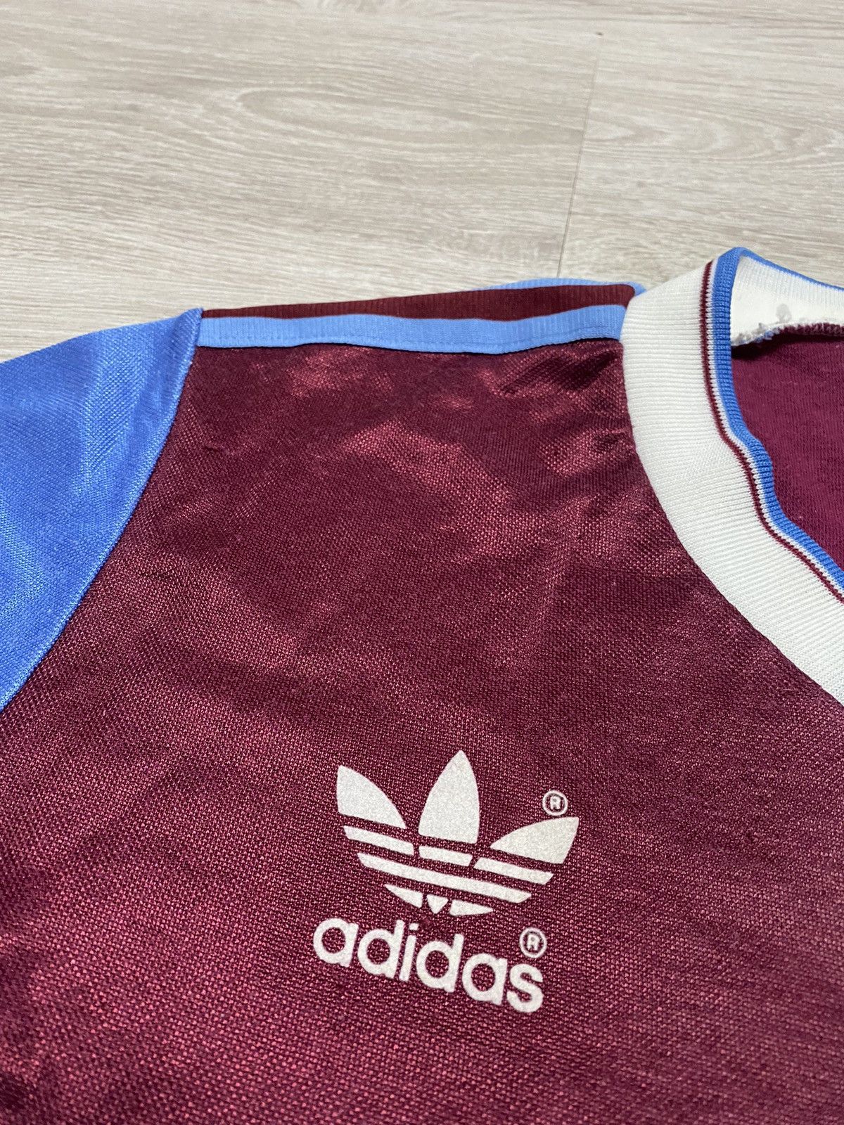 Adidas Ultra Rare Original West Ham United 1983/1984/1985 Adidas Size US S / EU 44-46 / 1 - 3 Thumbnail