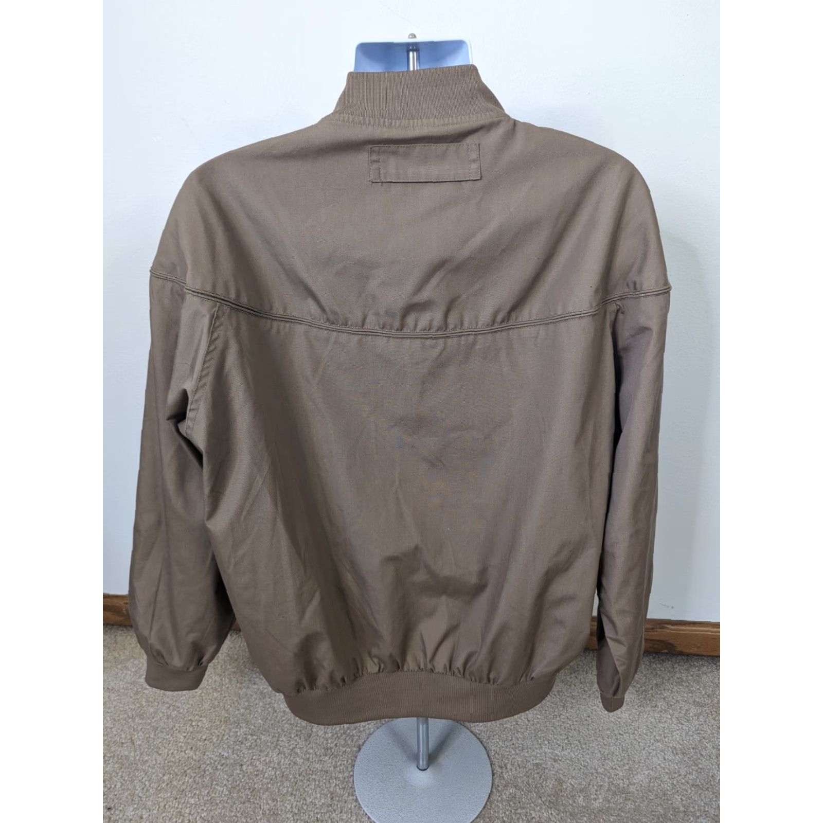 Haband VINTAGE Haband Beige Bomber Golf Light Weight Cotton Jacket Coat Men's Large Size US L / EU 52-54 / 3 - 2 Thumbnail