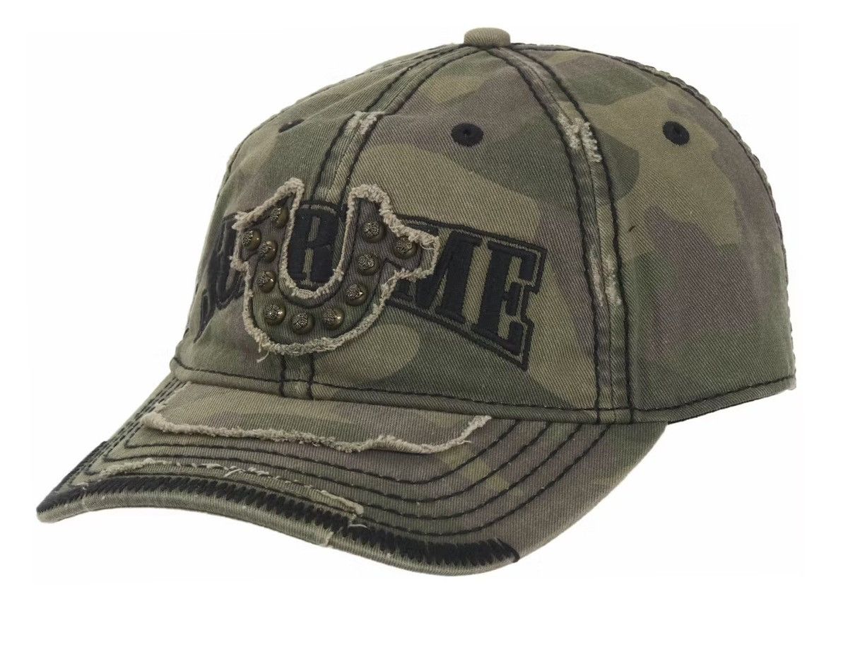 Supreme × True Religion Supreme true religion mesh back 6 panel camo hat Size ONE SIZE - 1 Thumbnail