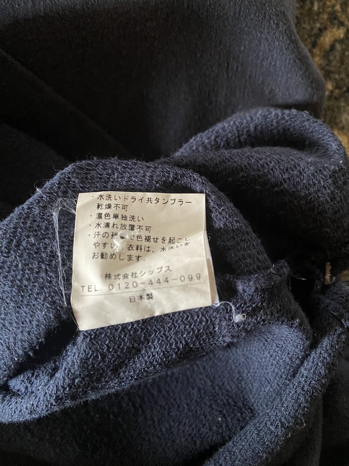 Vintage Japanese Brand Ships Faded Color Long Sleeve