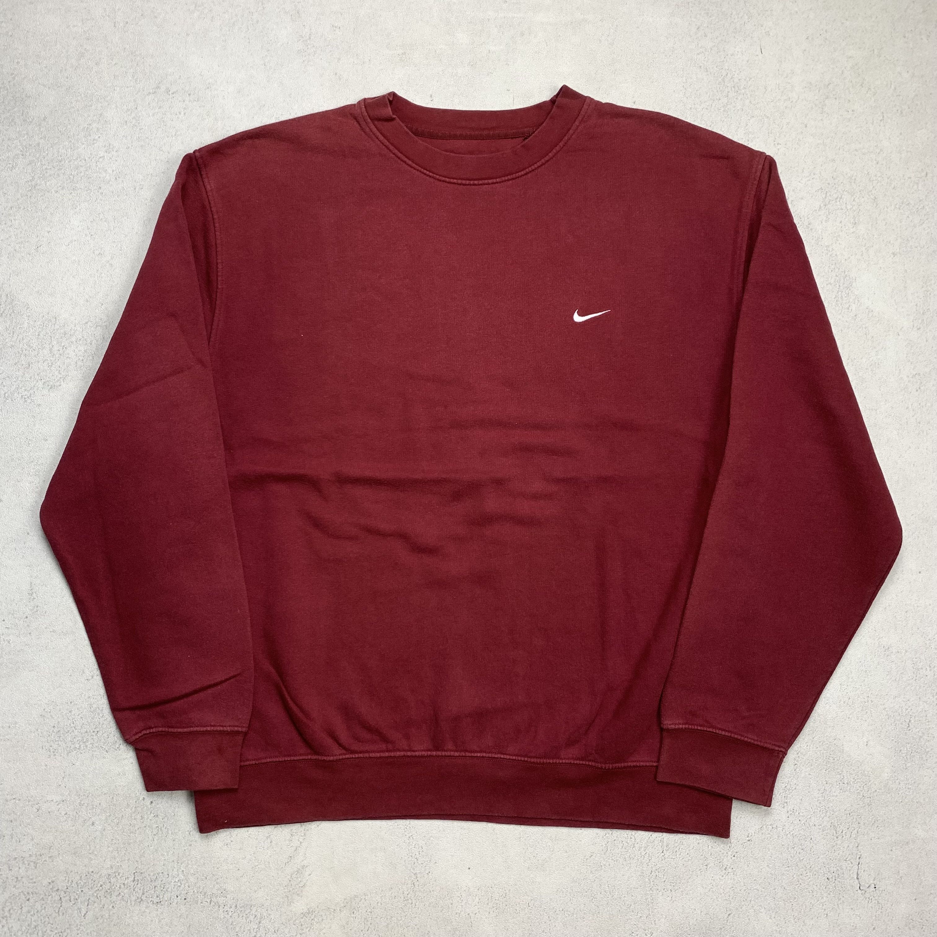 Nike 2000s Nike Swoosh Sweatshirt Crewneck Size US XL / EU 56 / 4 - 1 Thumbnail