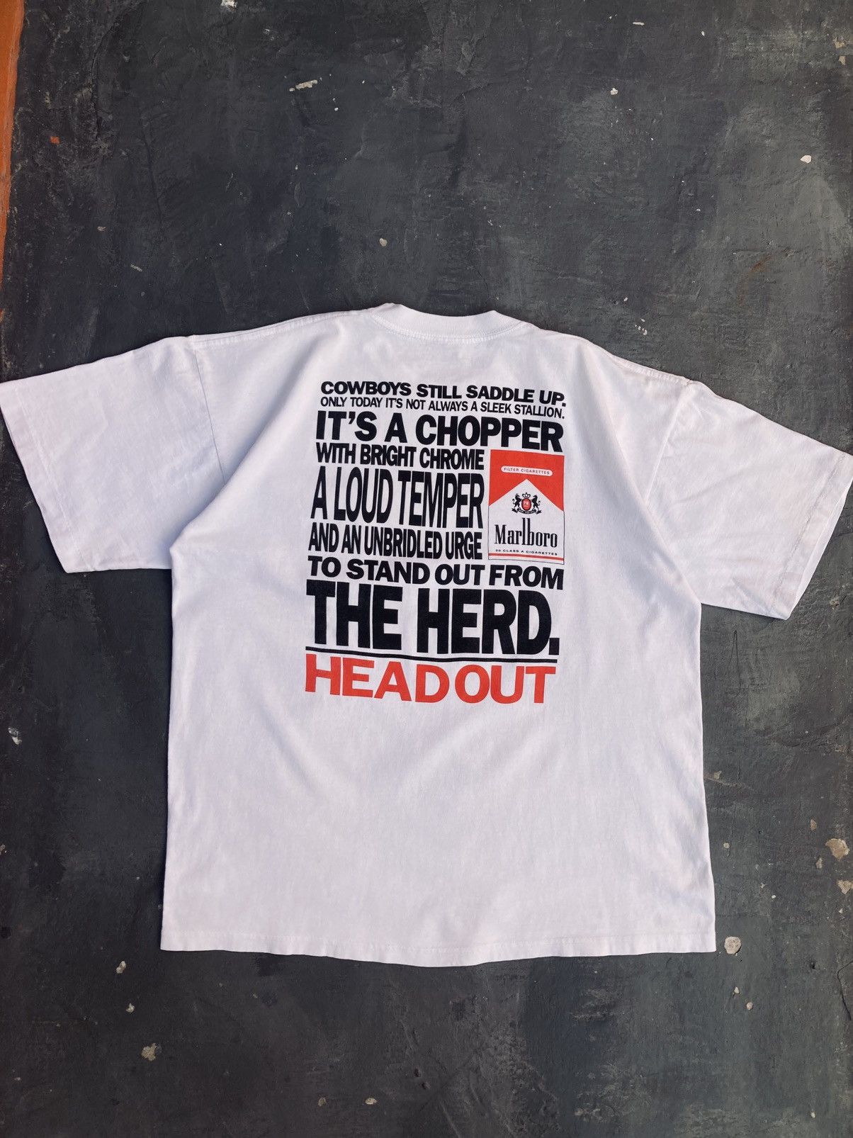 Vintage 90s Marlboro Pocket Tee