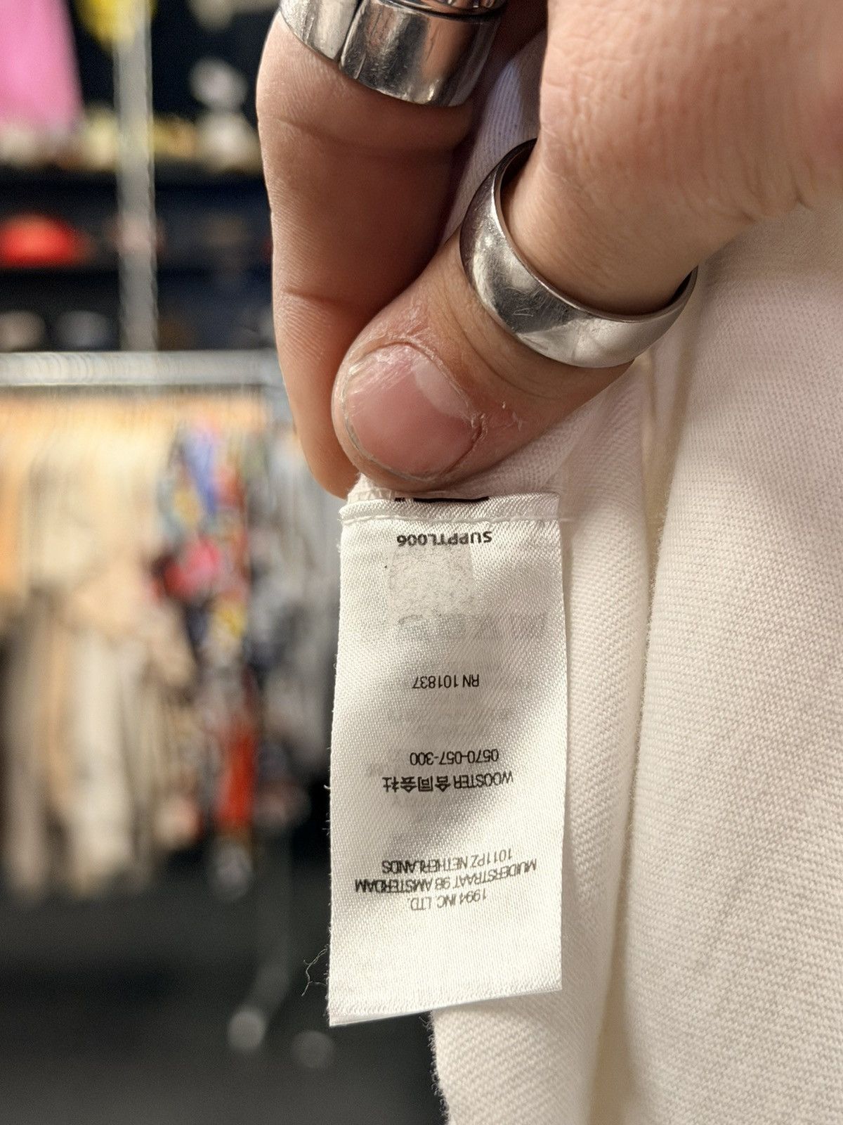 Supreme Supreme Pocket Logo T-Shirt Size US L / EU 52-54 / 3 - 4 Thumbnail