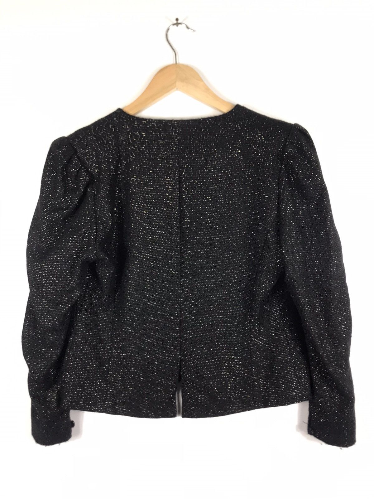 Vintage 🔥Nice Design Lanificio Ferrarin Italy Cropped Coat Jacket Size S / US 4 / IT 40 - 10 Thumbnail