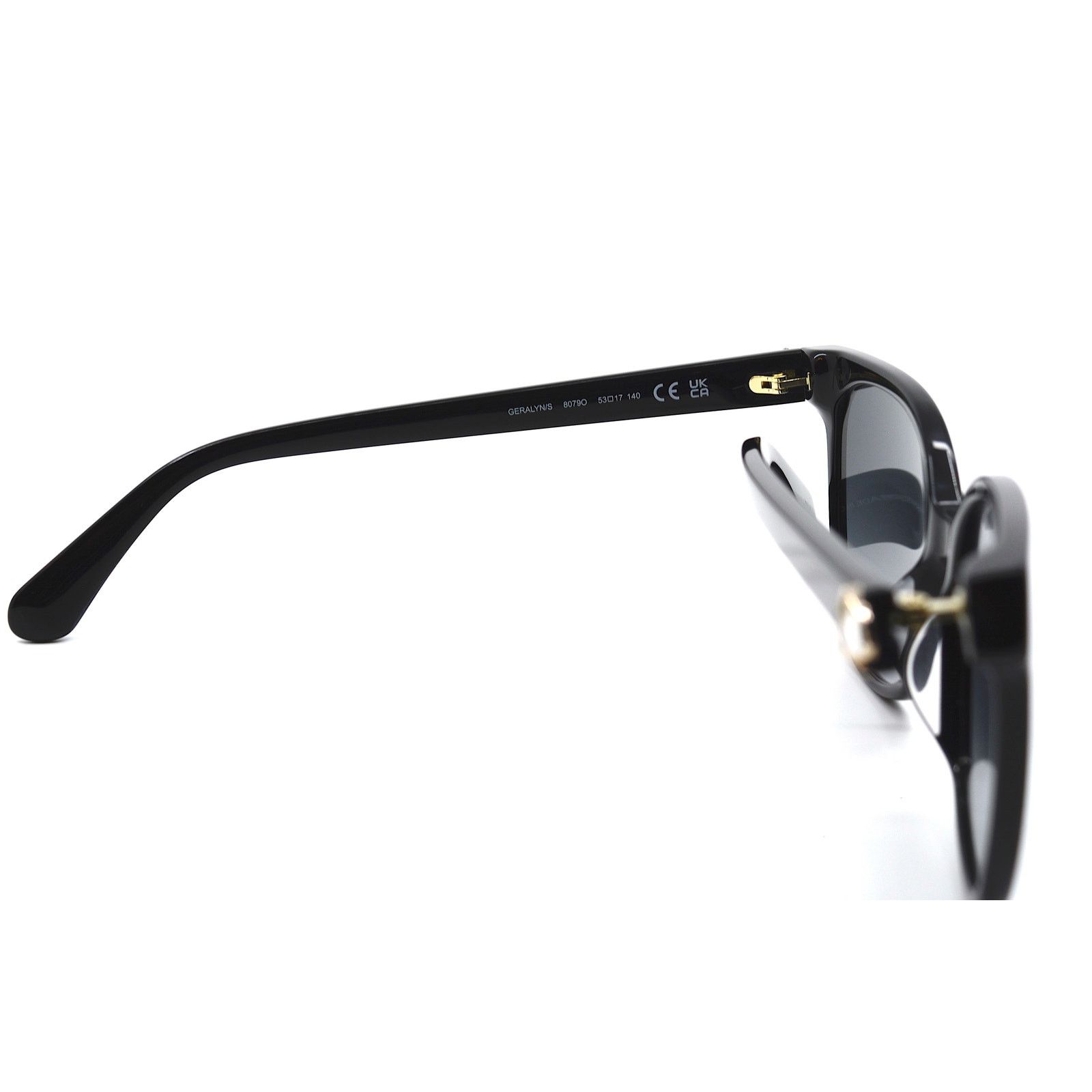 Kate Spade NEW KATE SPADE GERALYN/S 807 BLACK GREY AUTHENTIC SUNGLASSES Size ONE SIZE - 10 Thumbnail