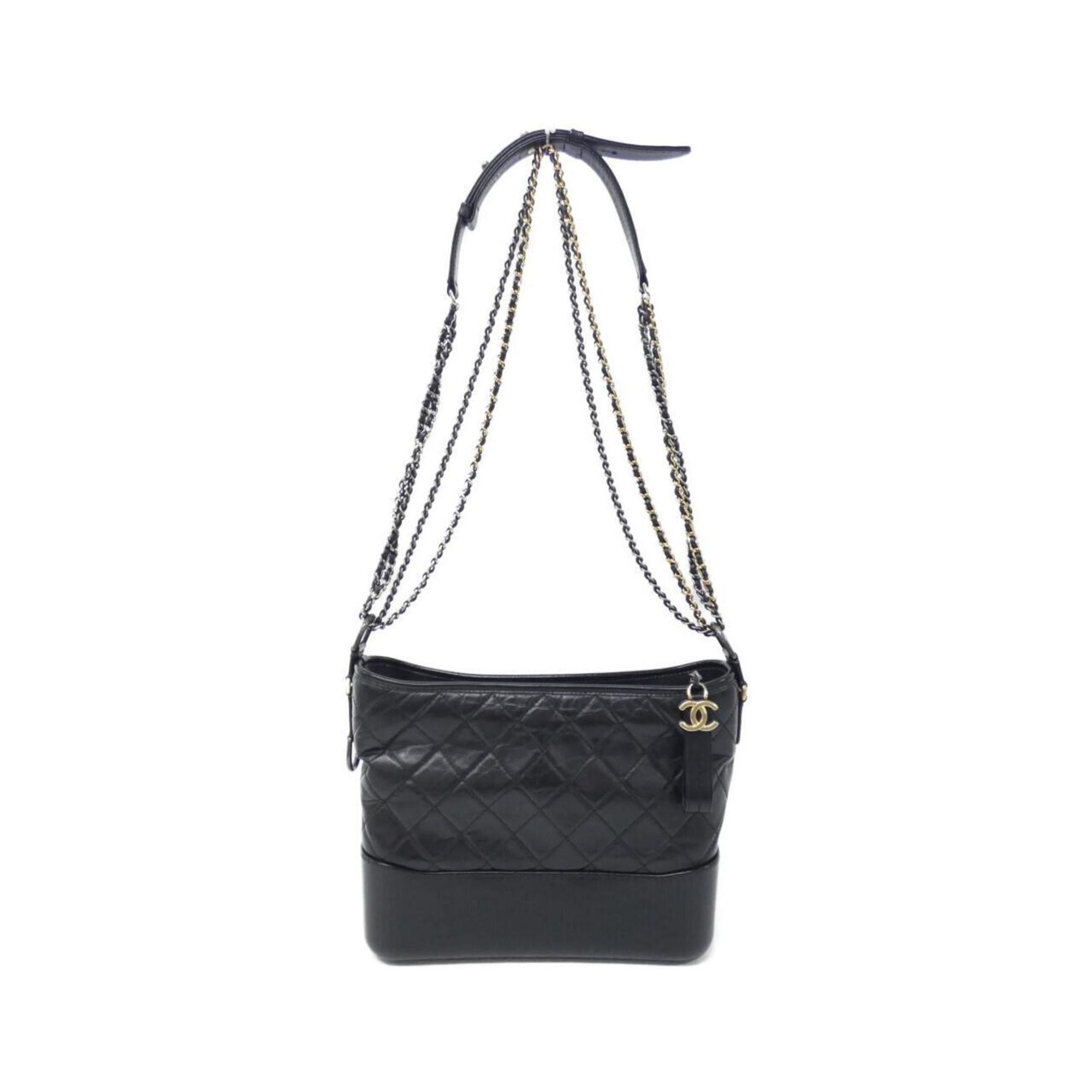 Chanel Gabriel Line 93824 Shoulder Bag in Black, Women's