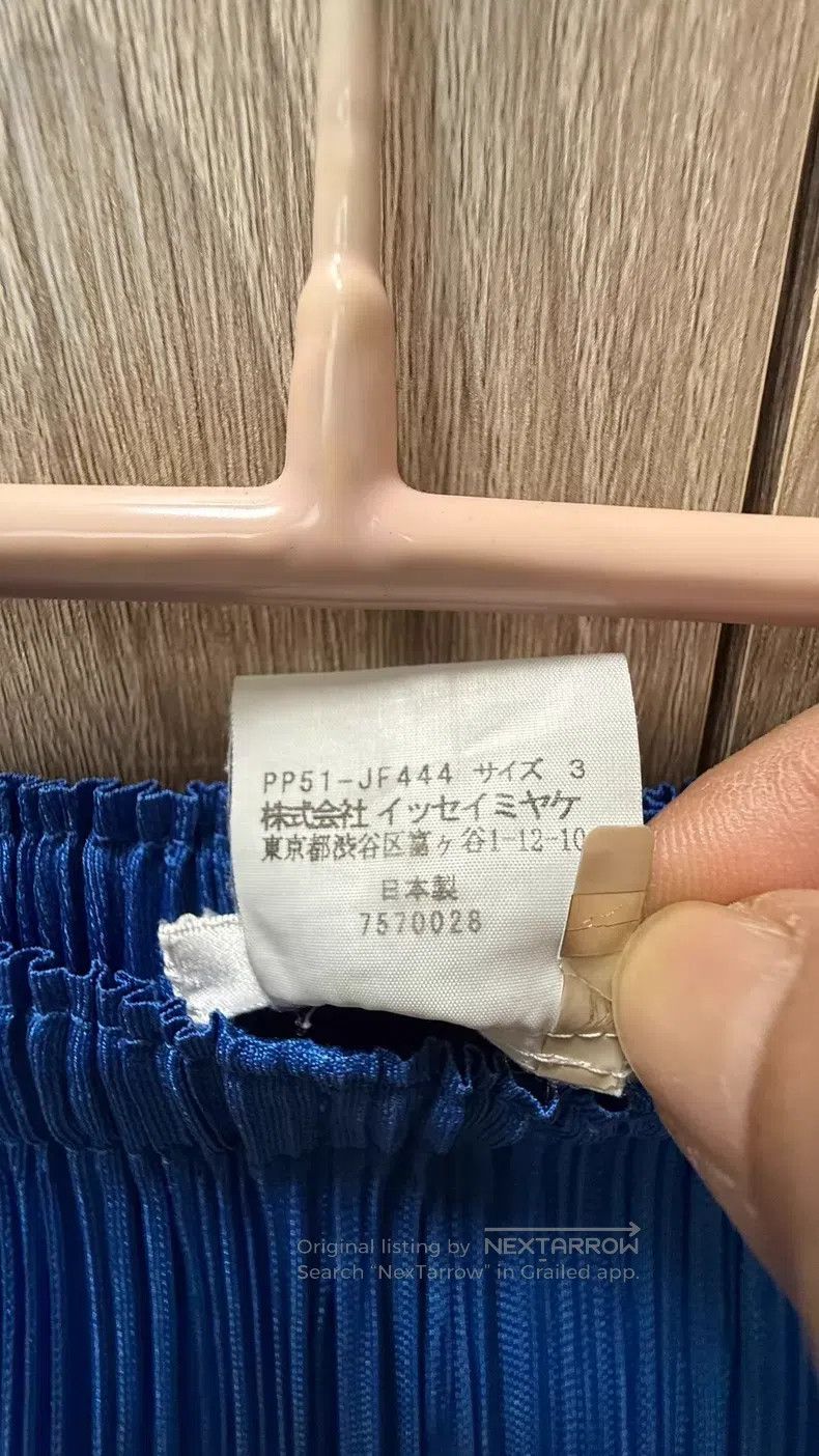 Issey Miyake Issey Miyake size:3 Irregular Pants Blue Size 23" - 5 Thumbnail