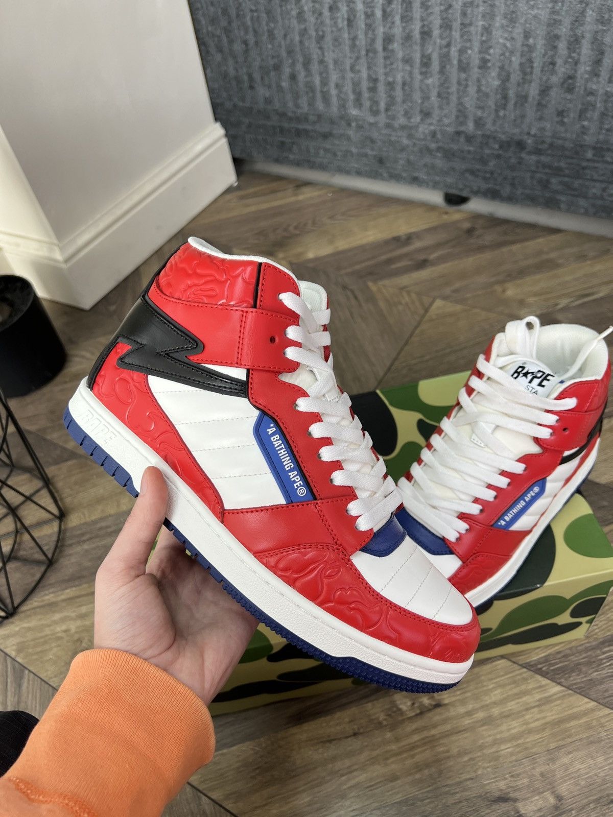 Bape Bape Sta 88 HI #1 sneakers Size US 9 / EU 42 - 2 Thumbnail