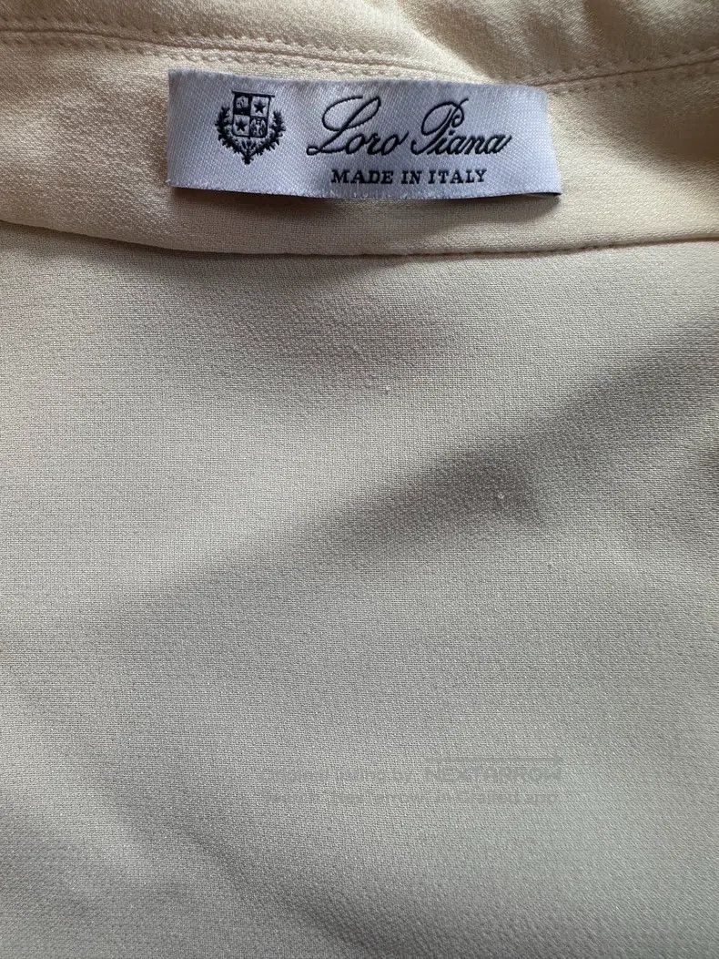 Loro Piana LORO PIANA Silk Shirt Size XS / US 0-2 / IT 36-38 - 4 Thumbnail