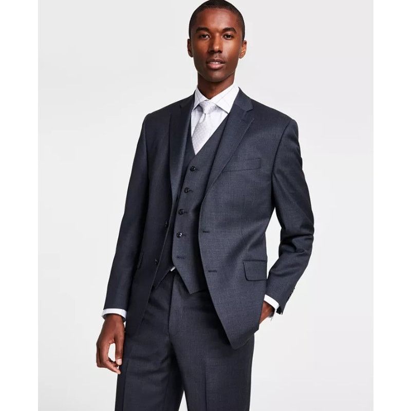 Michael Kors Michael Kors Men's Grey Wool Kaplan Suit Blazer Size 46R Size 46R - 1 Thumbnail