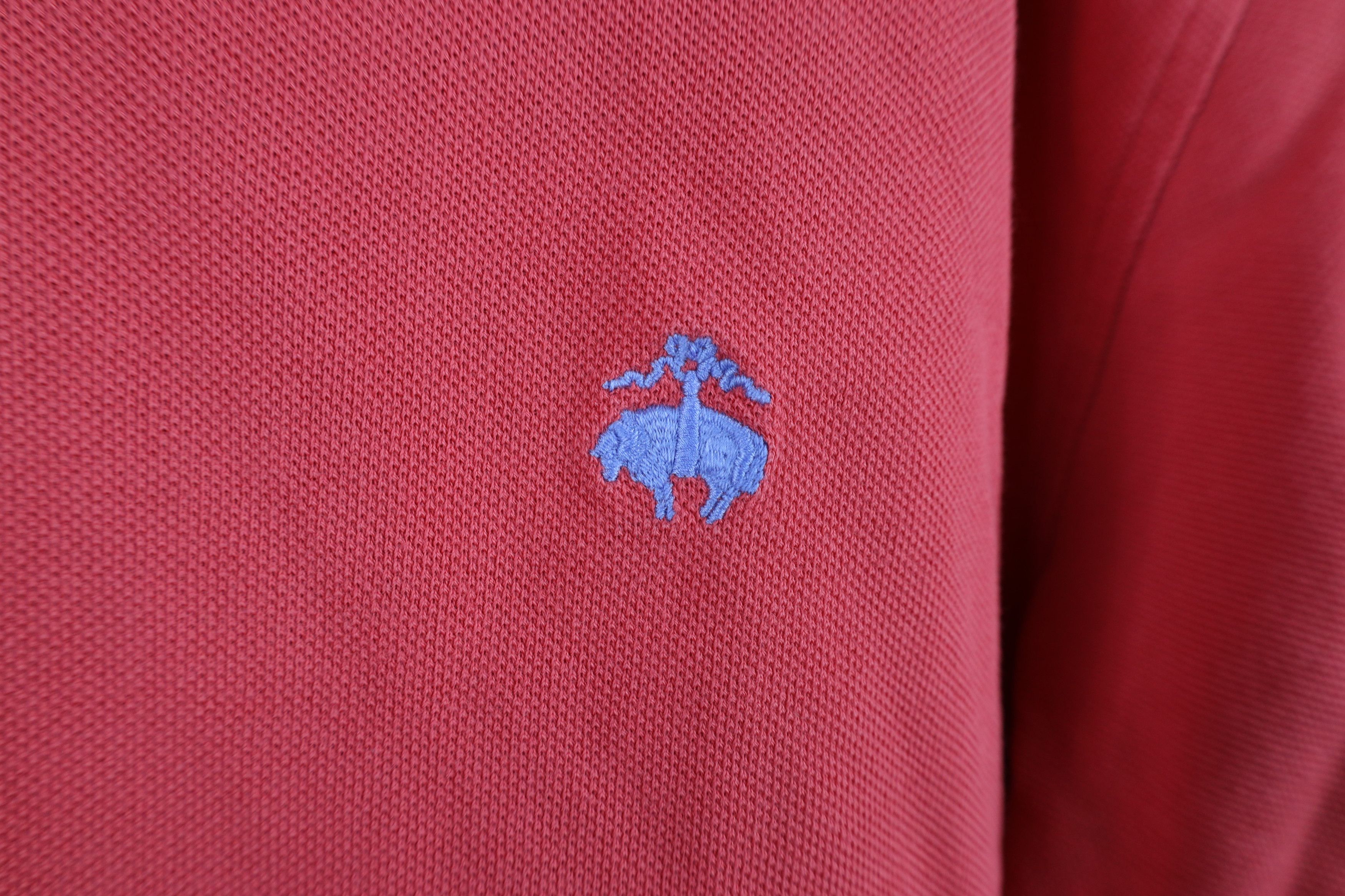 Brooks Brothers × Vintage Brooks Brothers Fit Short Sleeve Performance Polo Shirt Pink Size US L / EU 52-54 / 3 - 4 Thumbnail
