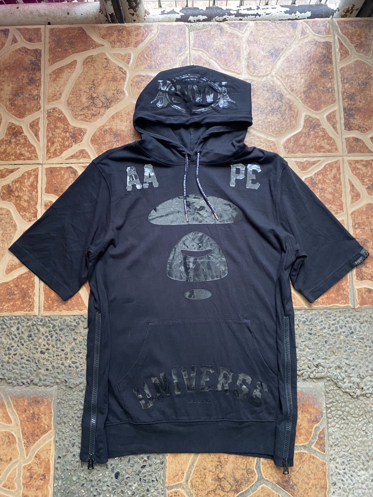 Aape Aape By A Bathing Ape - 1/4 Hoodie Size US L / EU 52-54 / 3 - 2 Thumbnail