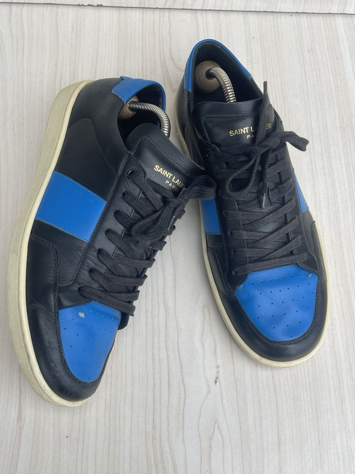 Saint Laurent Paris Paris saint laurent low top court Size US 9 / EU 42 - 2 Thumbnail