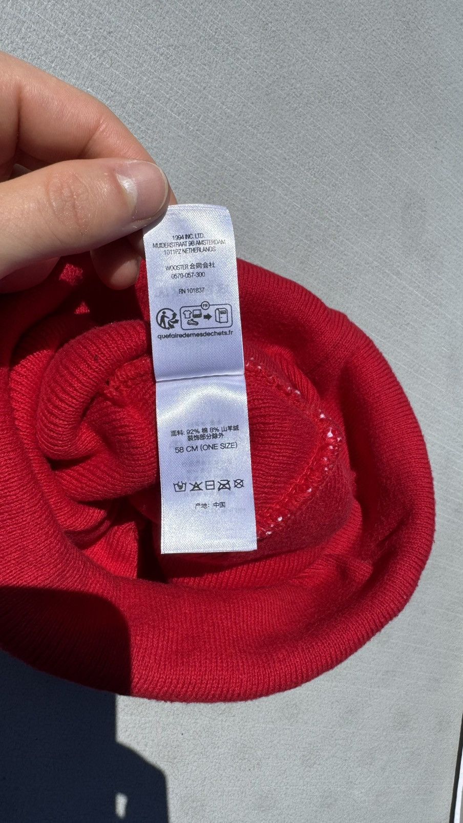Supreme Supreme Big logo beanie Size ONE SIZE - 6 Thumbnail