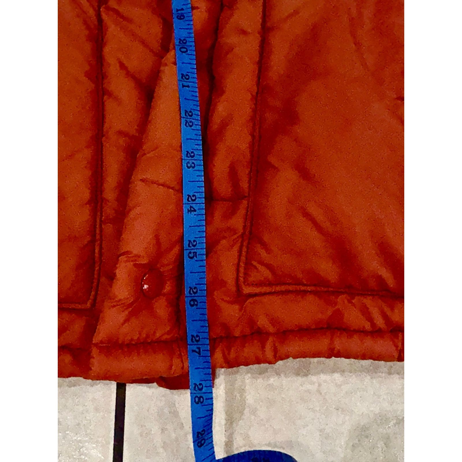 Vintage Vintage puffer zip jacket orange waterproof polyester M Size US M / EU 48-50 / 2 - 5 Thumbnail