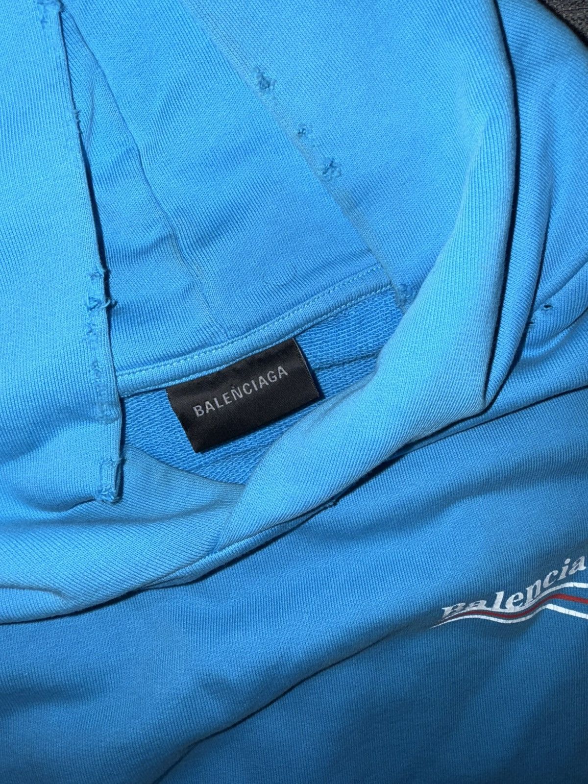 Balenciaga Xl political campaign Balenciaga hoodie Size US XL / EU 56 / 4 - 3 Thumbnail