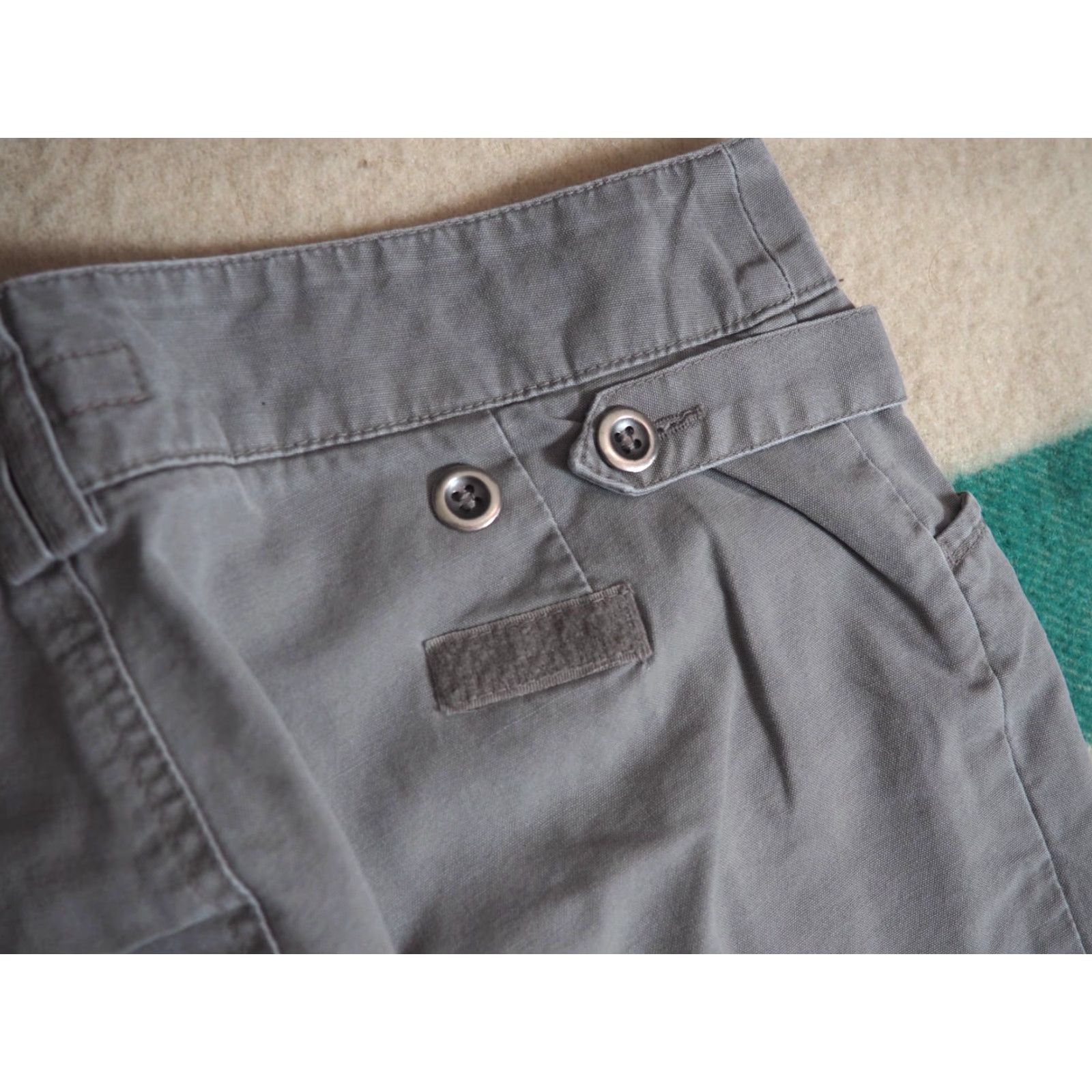 Miss Sixty VTG Miss Sixty Italy Chino Pants Women 2000s Stone Gray Low Rise 31x29 Flare Cotton Grunge Size 24" / US 00 / IT 34 - 7 Thumbnail