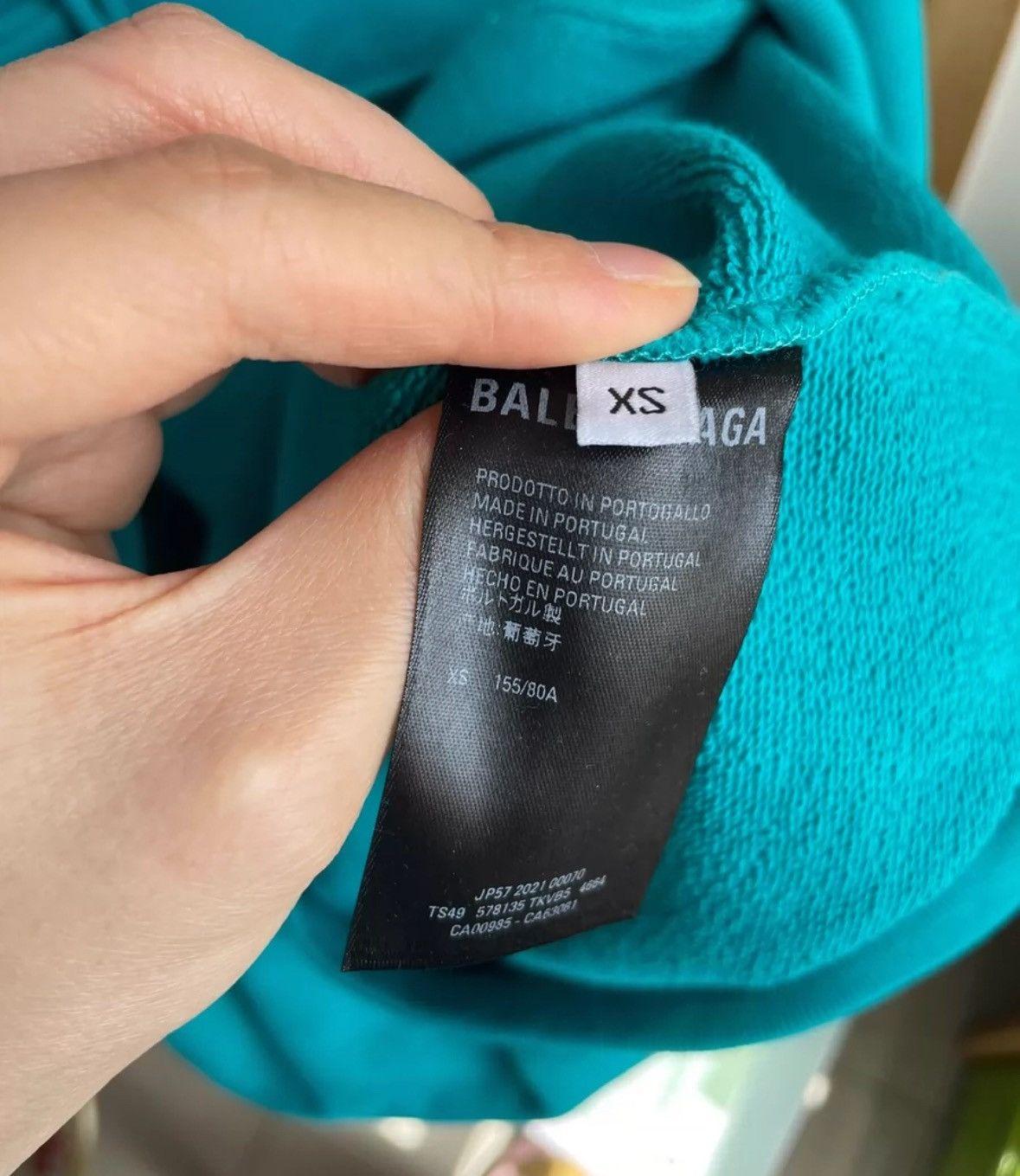 Balenciaga Balenciaga hooded sweatshirt Size US S / EU 44-46 / 1 - 7 Thumbnail
