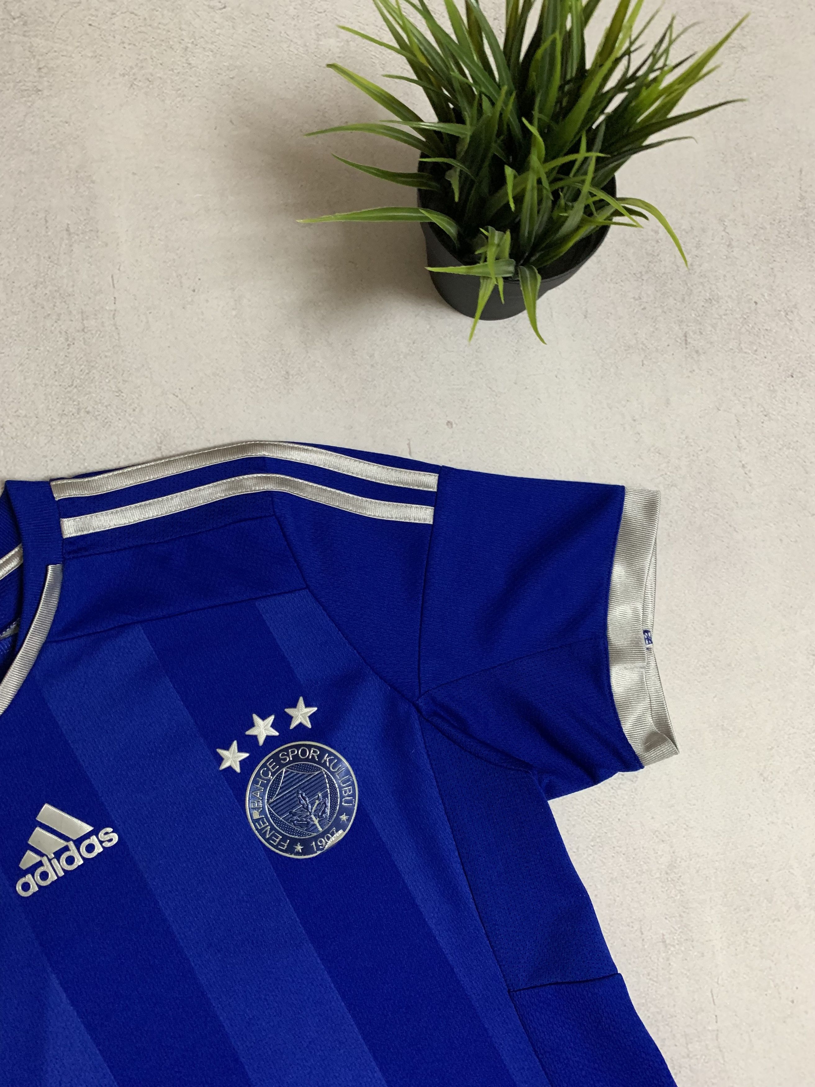 Adidas × Vintage Adidas Fenerbahce 2014 Jersey Soccer T Shirt Size US S / EU 44-46 / 1 - 4 Thumbnail