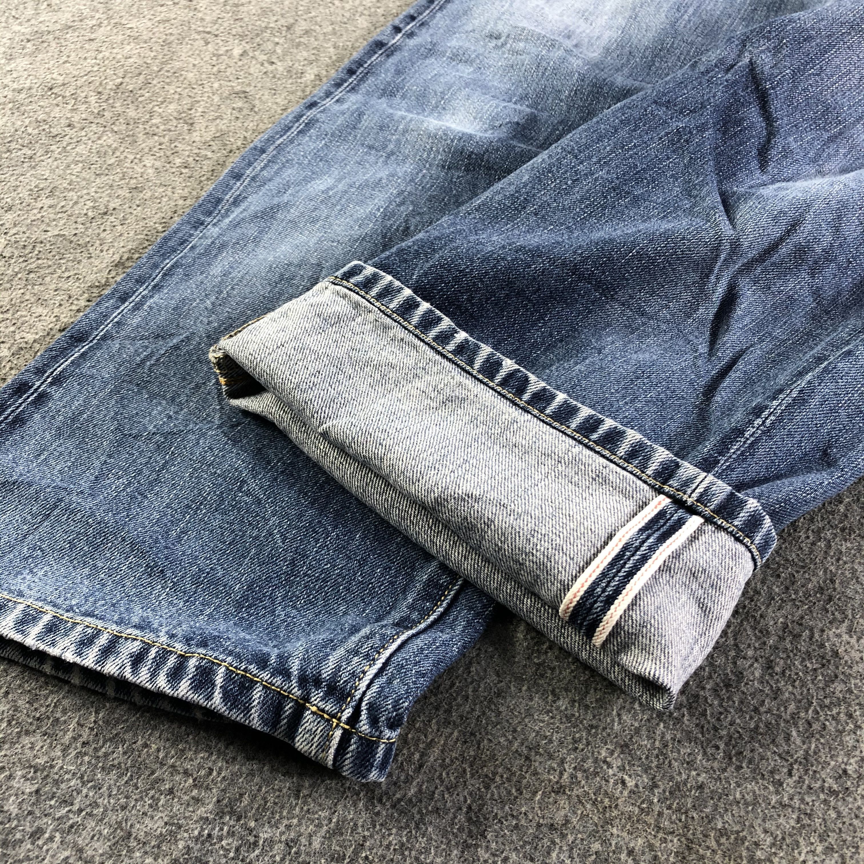 Uniqlo Blue Wash Uniqlo Selvedge Jeans-J2990 Size US 39 - 5 Thumbnail