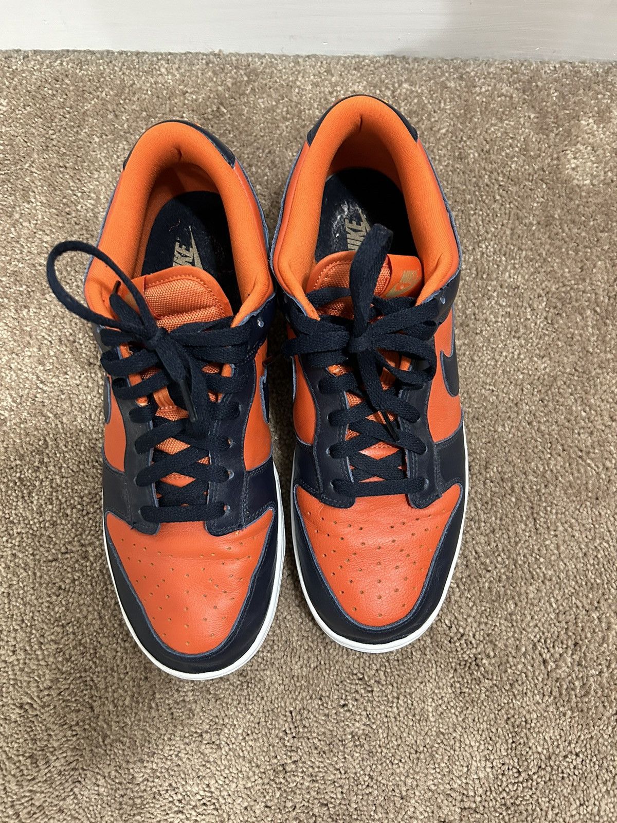 Nike Nike Dunk Low SP Champ Colors University Orange Marine Size US 10.5 / EU 43-44 - 5 Thumbnail