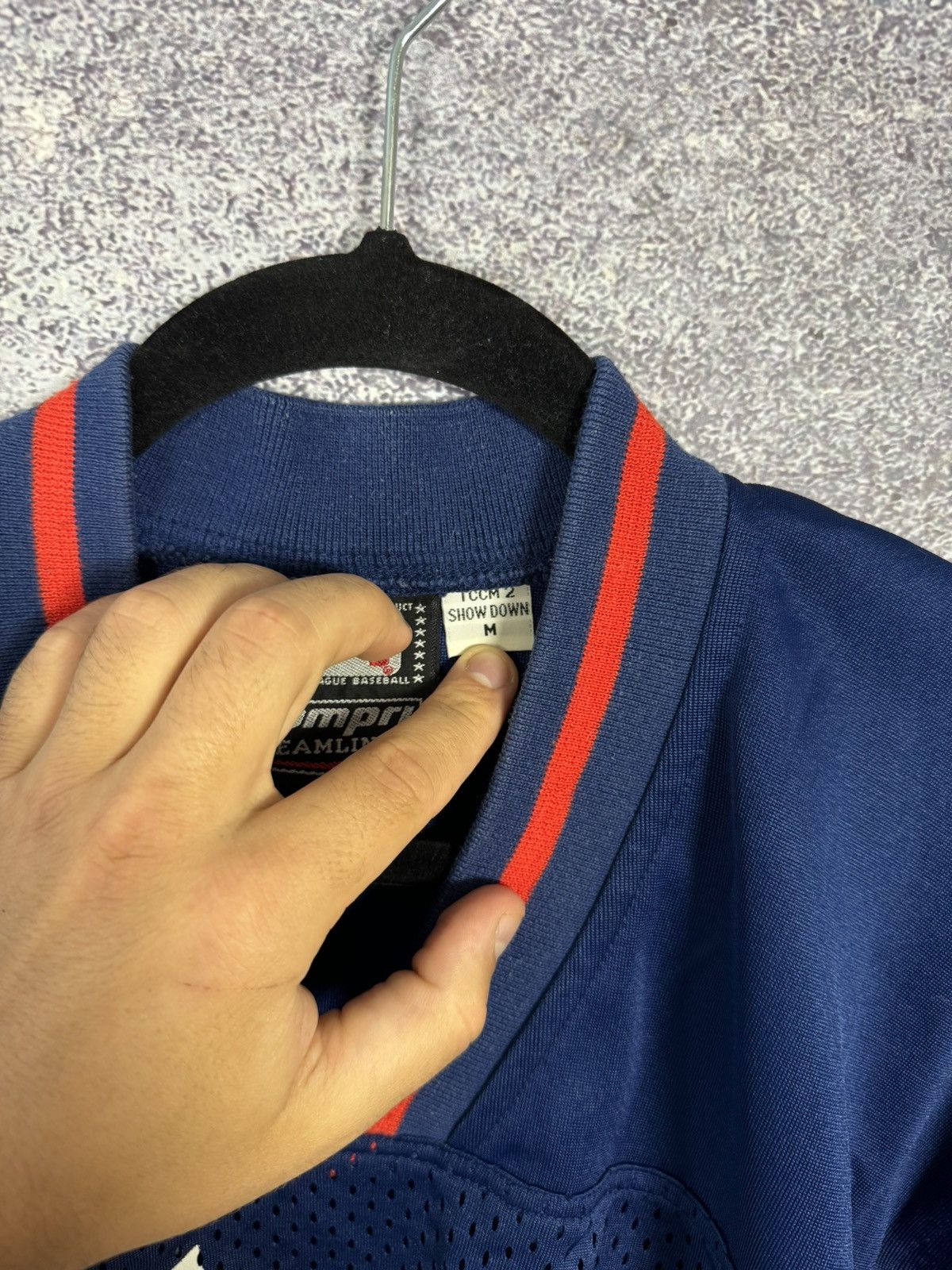 NFL × New York Yankees 90’s New York Yankees Campri Vintage Baseball Jersey Size US M / EU 48-50 / 2 - 12 Thumbnail