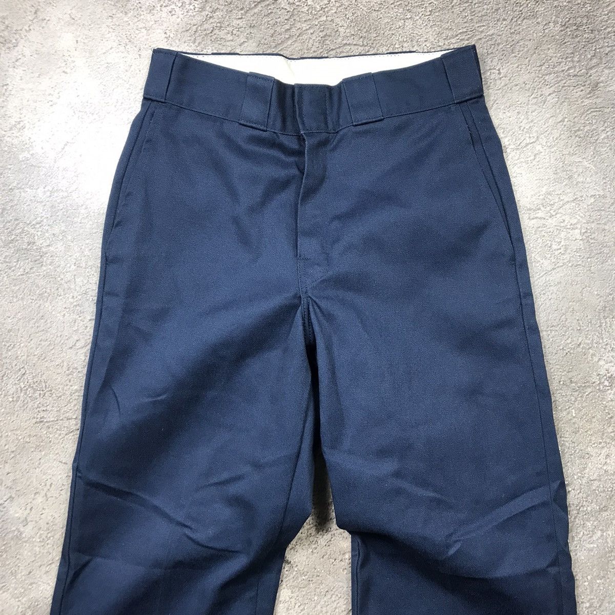 Vintage Vintage Dickies Baggy Workwear Pants Skate Y2K Navy Faded 28 Size US 28 / EU 44 - 3 Thumbnail
