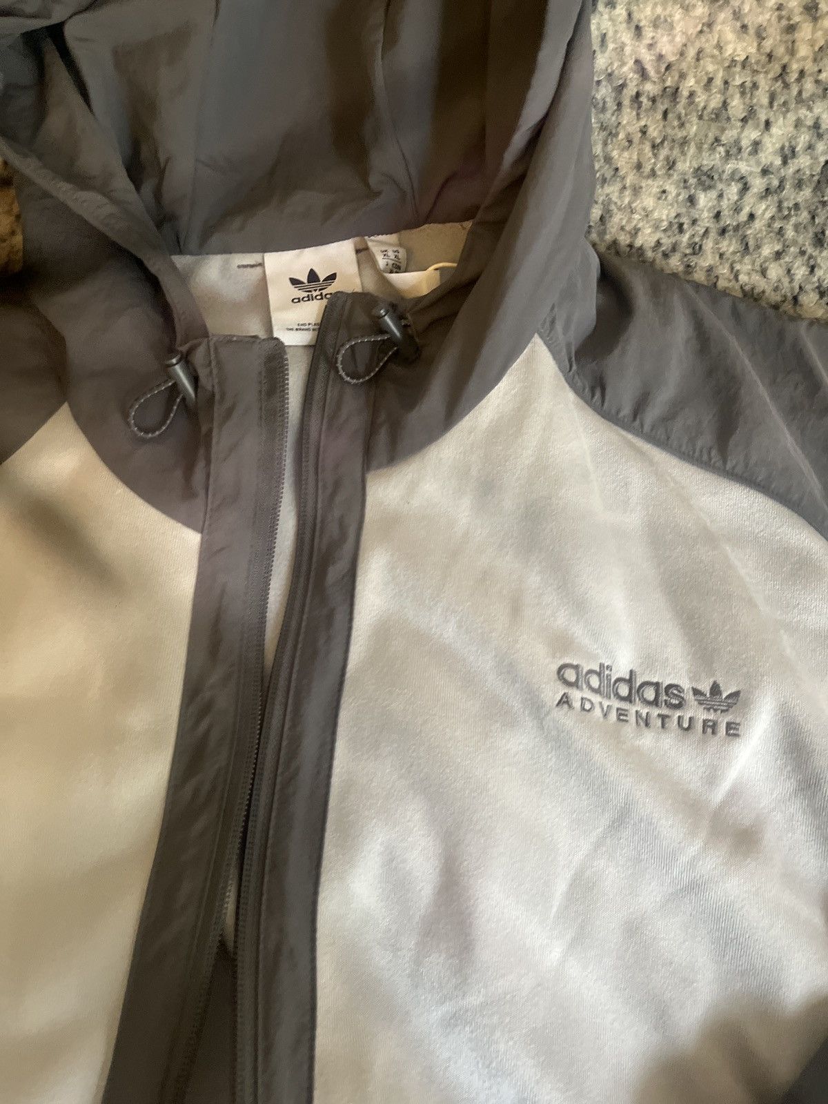 Adidas Grey adidas adventure jacket Size US XL / EU 56 / 4 - 2 Thumbnail