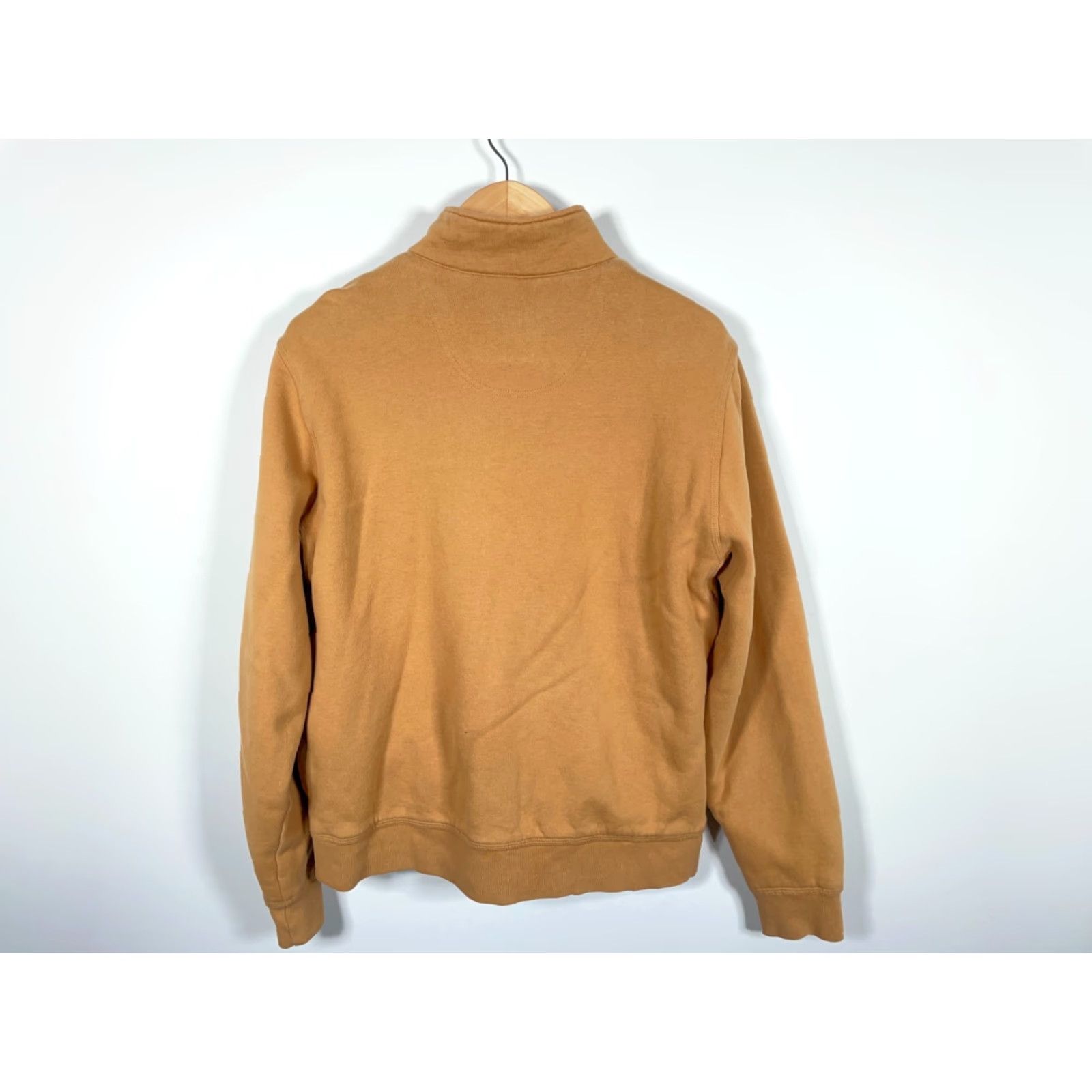Vintage L.L. Bean Katahdin Iron Works Sherpa Lined Sweatshirt Men's Medium Tan Zip Up Size US M / EU 48-50 / 2 - 2 Thumbnail