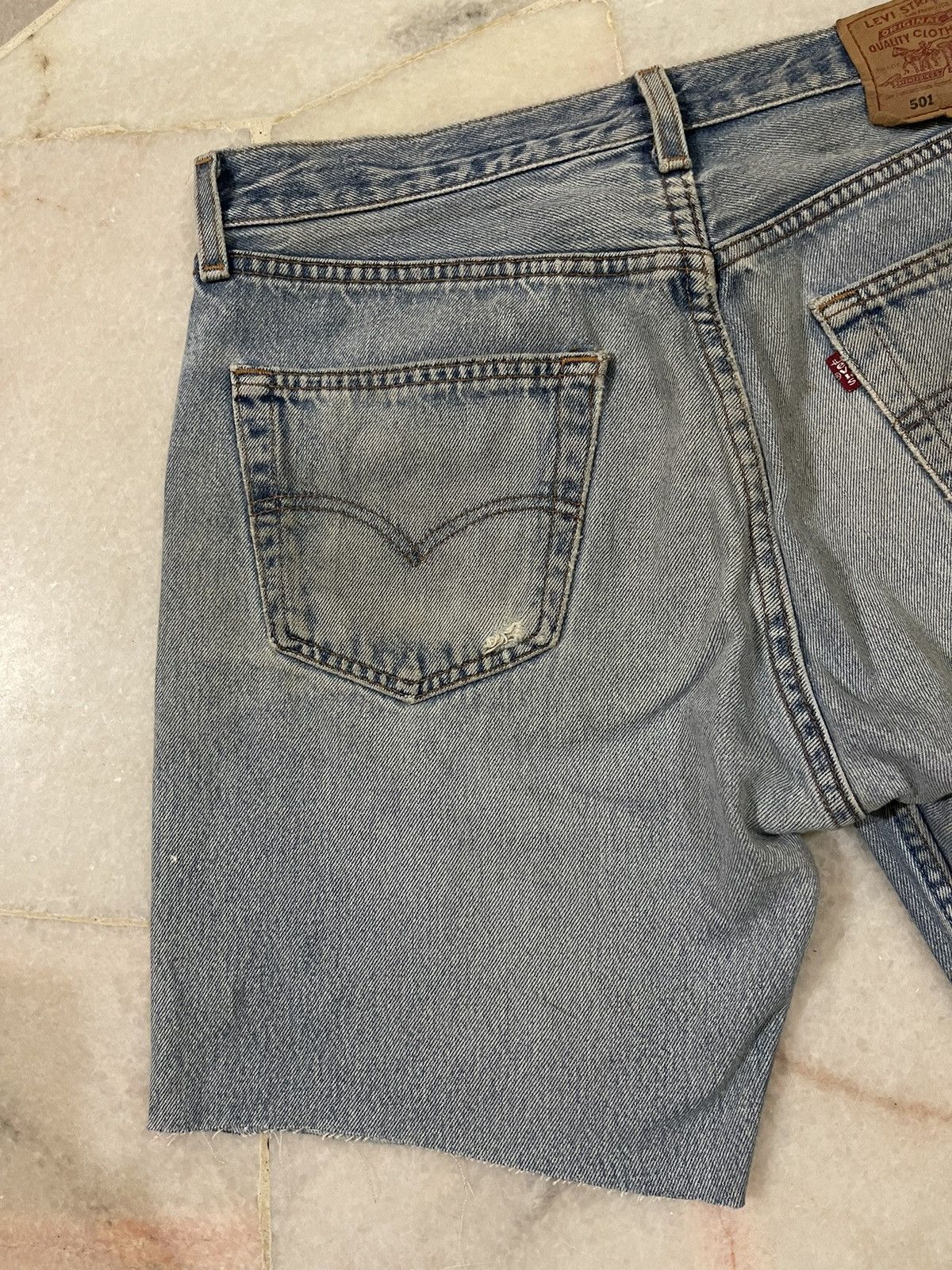 Levi's Vintage Clothing Vintage 00s Levis 501 Denim Shorts / Vintage Levis 501 Size US 34 / EU 50 - 11 Thumbnail