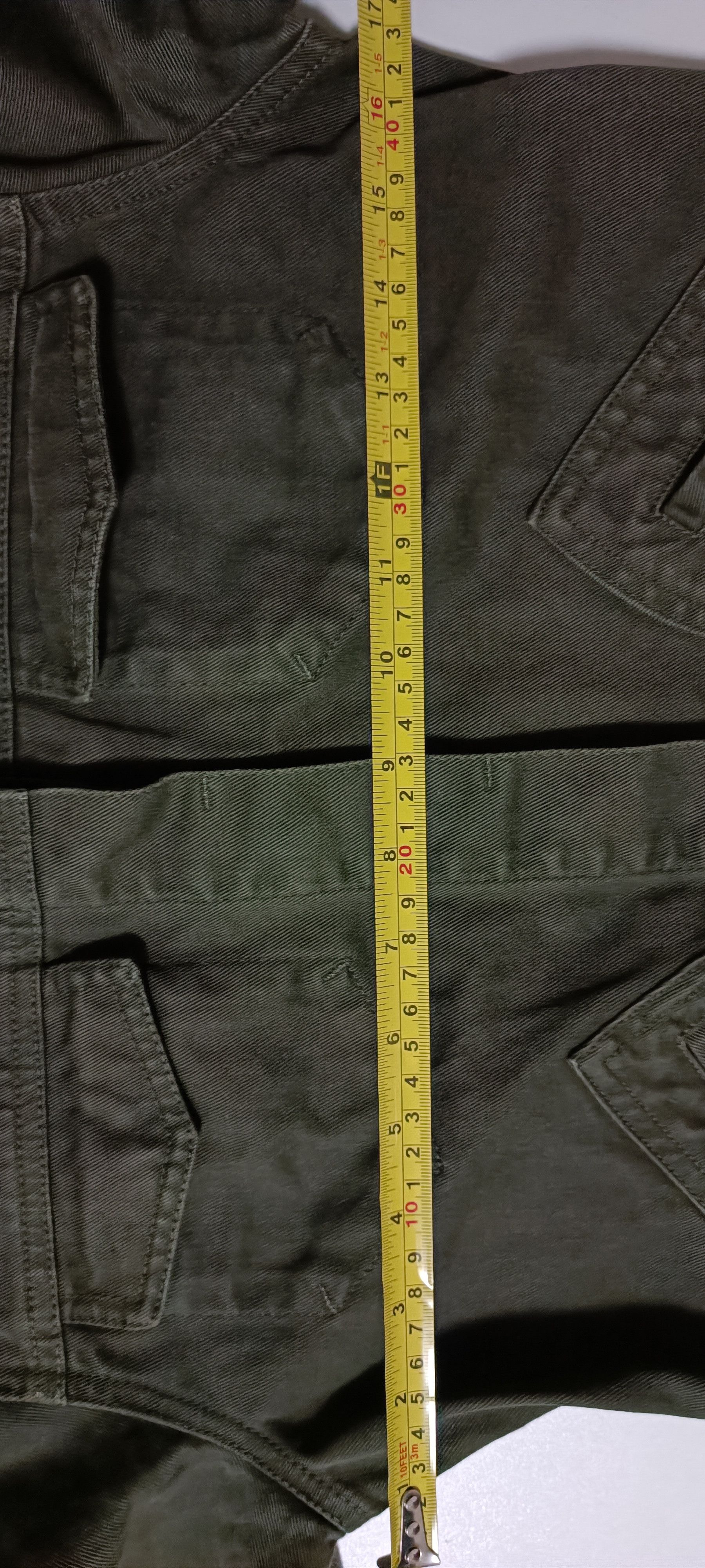 Jean Paul Gaultier 2000 - Colec. n°1- JPG Jeans- Militar green jacket Size M / US 6-8 / IT 42-44 - 16 Thumbnail