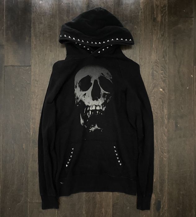 Hysteric Glamour Hysteric Glamour Studded Skullberry Hoodie | Grailed